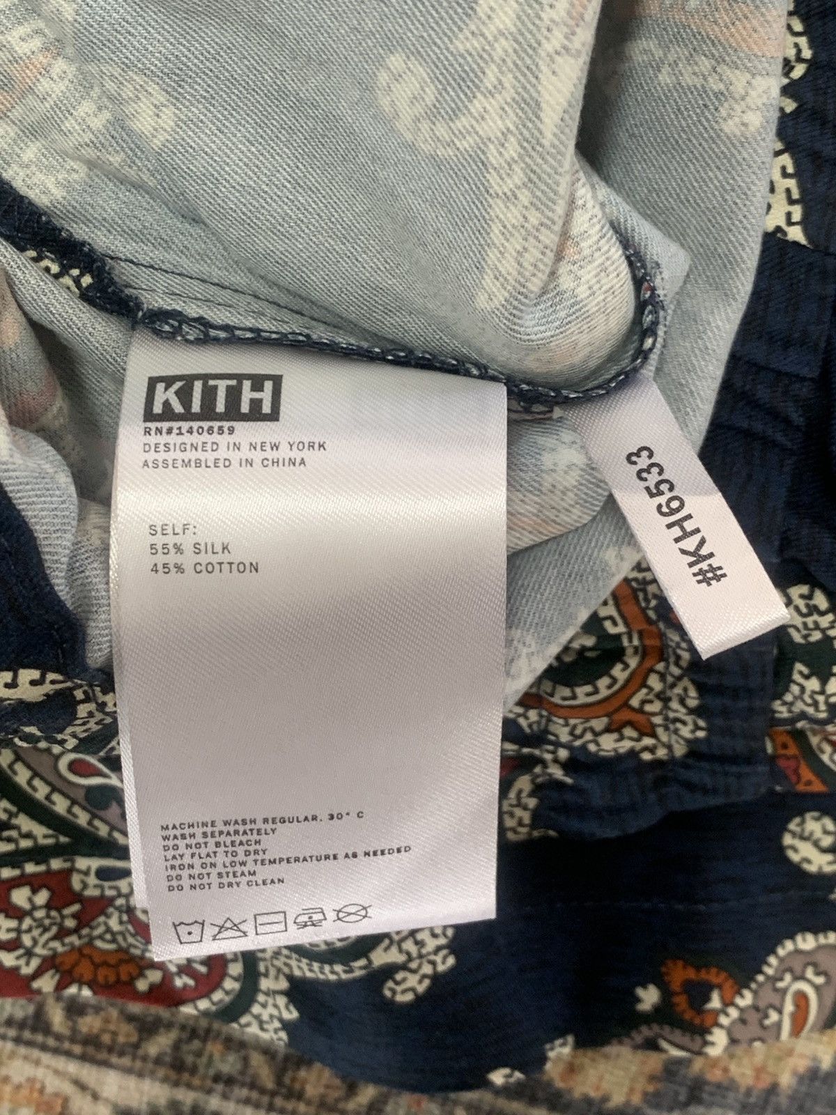 Kith Kith paisley silk cotton shorts Size US 34 / EU 50 - 9 Thumbnail