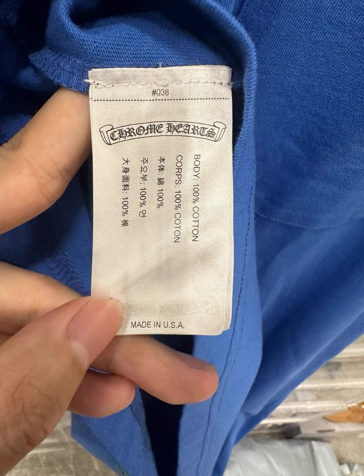 Chrome Hearts Chrome hearts tee Size US XL / EU 56 / 4 - 5 Thumbnail