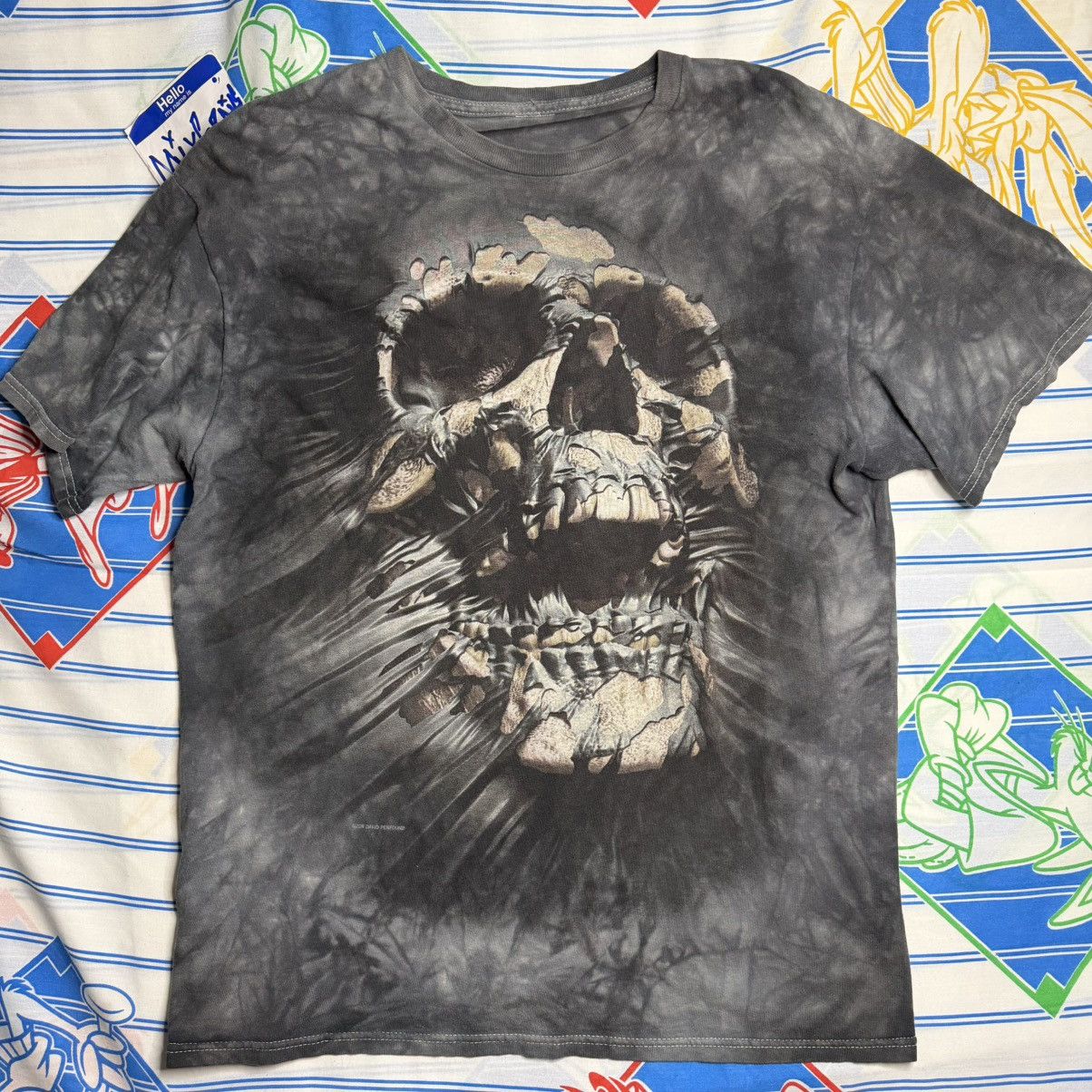 The Mountain Y2k The Mountain Skull Breakthrough Face Death Size US M / EU 48-50 / 2 - 1 Thumbnail