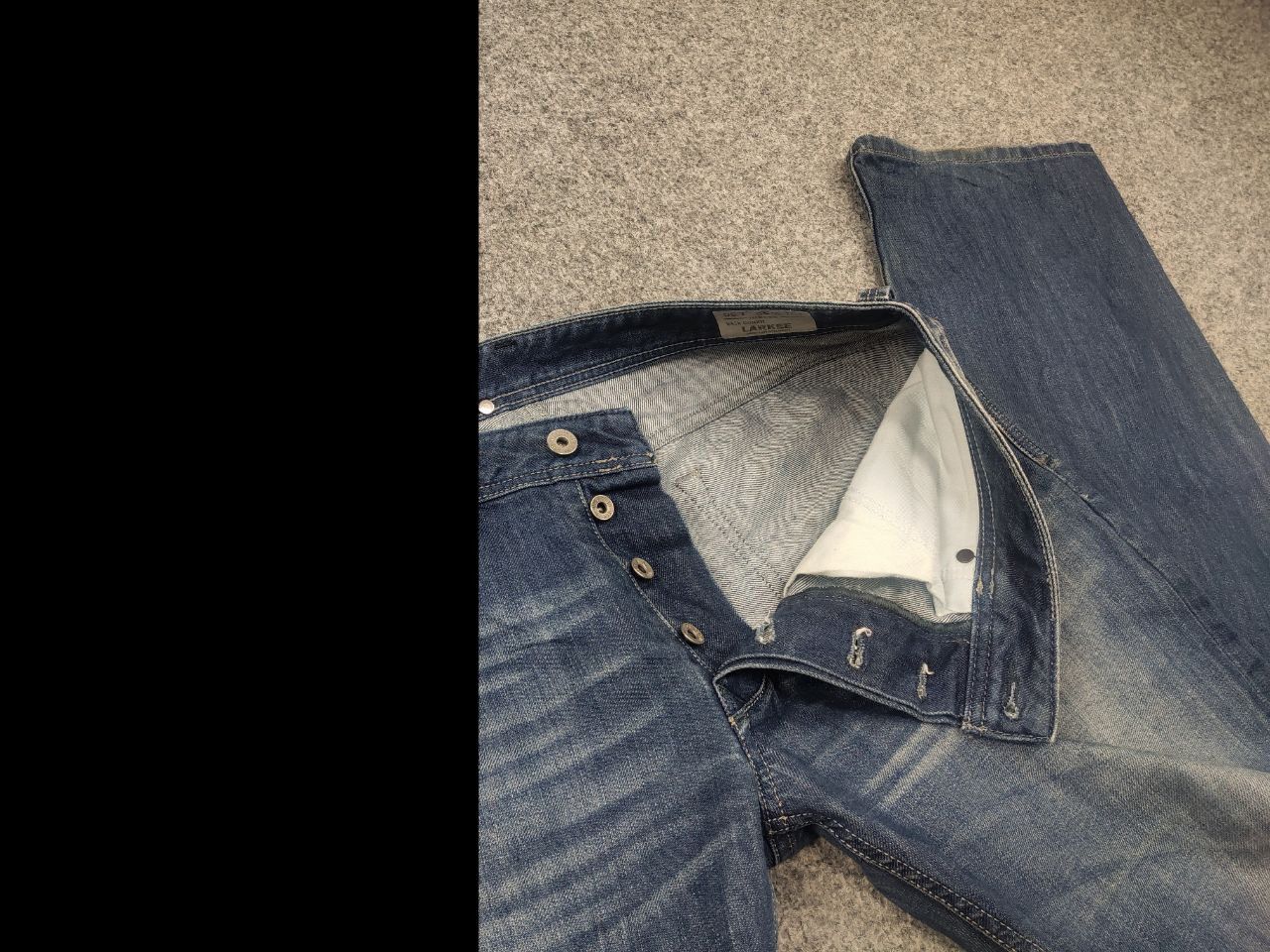 Diesel Vintage Diesel larkee Faded denim Y2k Straight cut jeans LGB Size US 32 / EU 48 - 11 Thumbnail