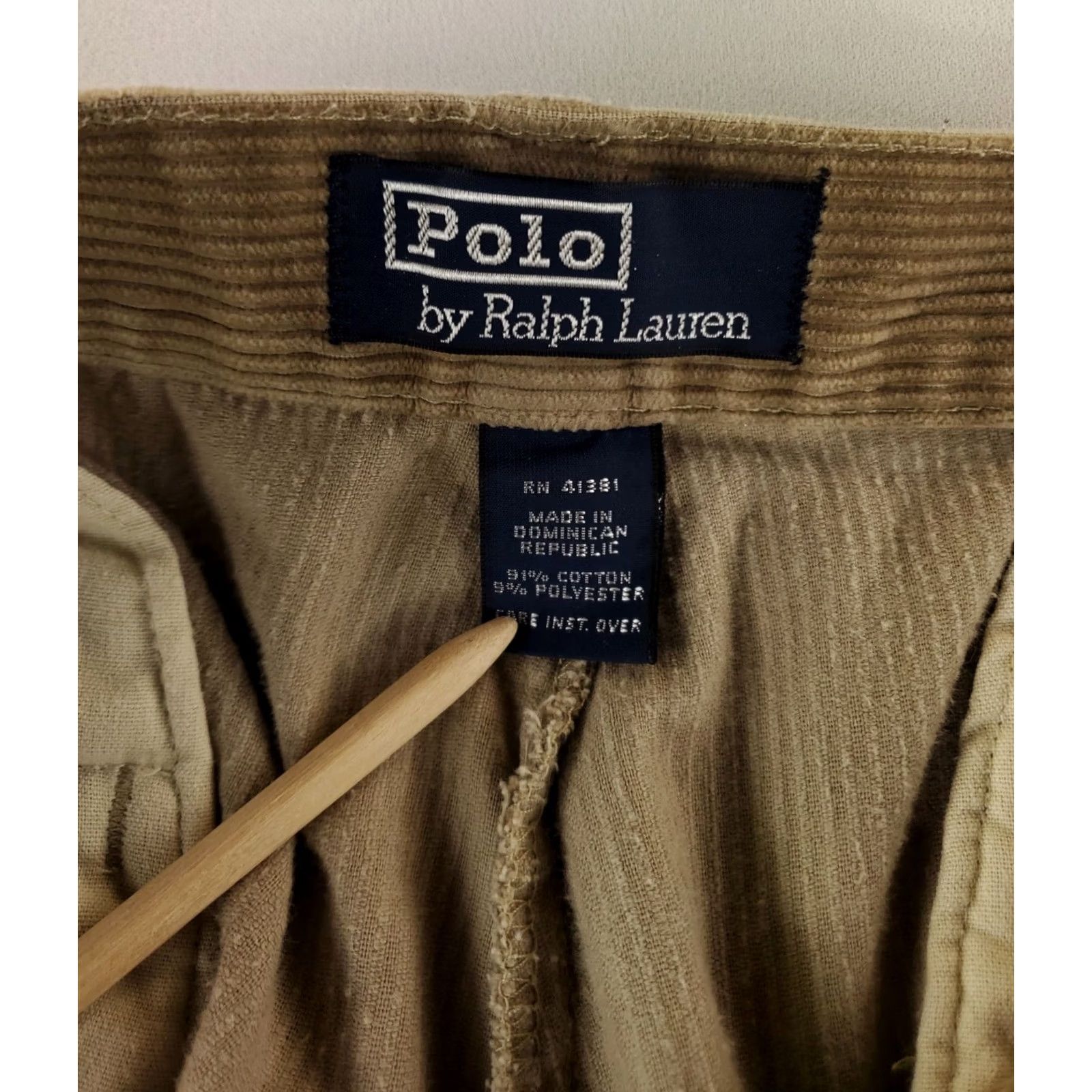 Polo Ralph Lauren Polo Ralph Lauren Pants Corduroy Wide Wale Brown Tan Mens 33x31 Mens Casual Pants Brown Size US XS / EU 42 / 0 - 4 Thumbnail