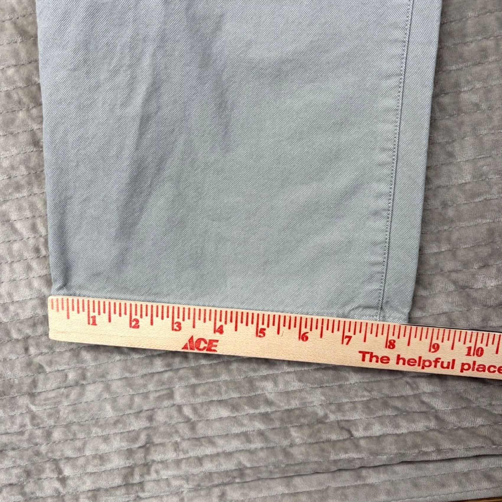 Bonobos Bonobos Chino Pants Light Grey 100% Cotton 38x30 Straight Leg Casual Trousers Mens Size US 38 / EU 54 - 3 Thumbnail