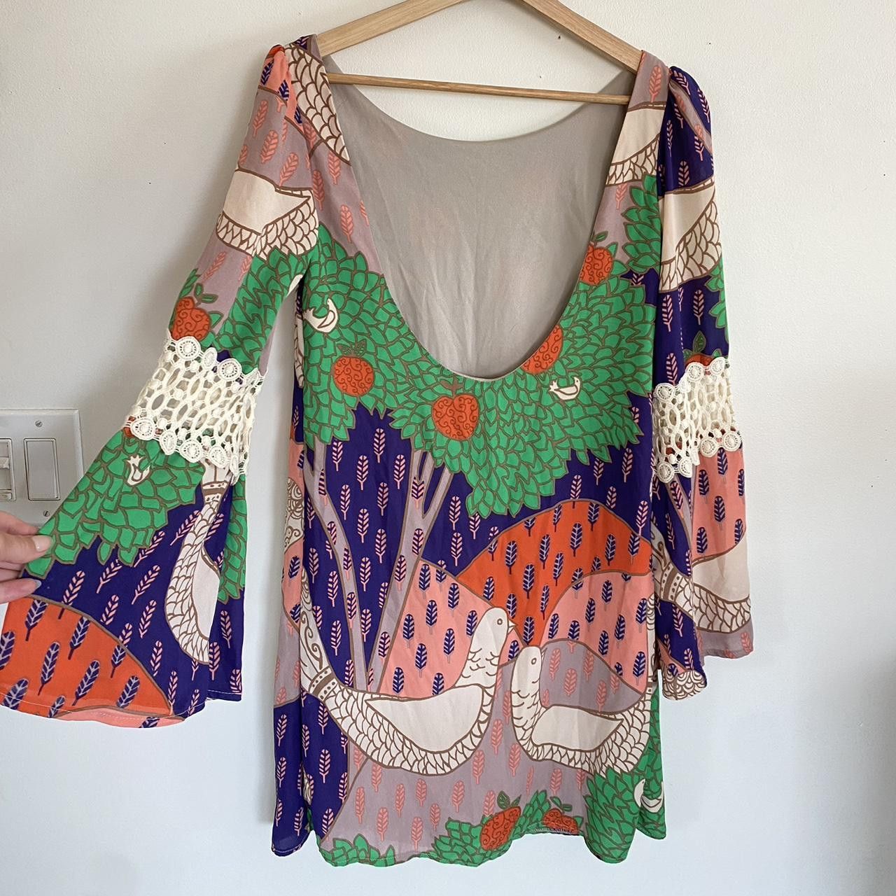 Designer JUDITH MARCH VINTAGE BOHO DRESS LONG SLEEVE SMALL BOHO Size S / US 4 / IT 40 - 7 Thumbnail