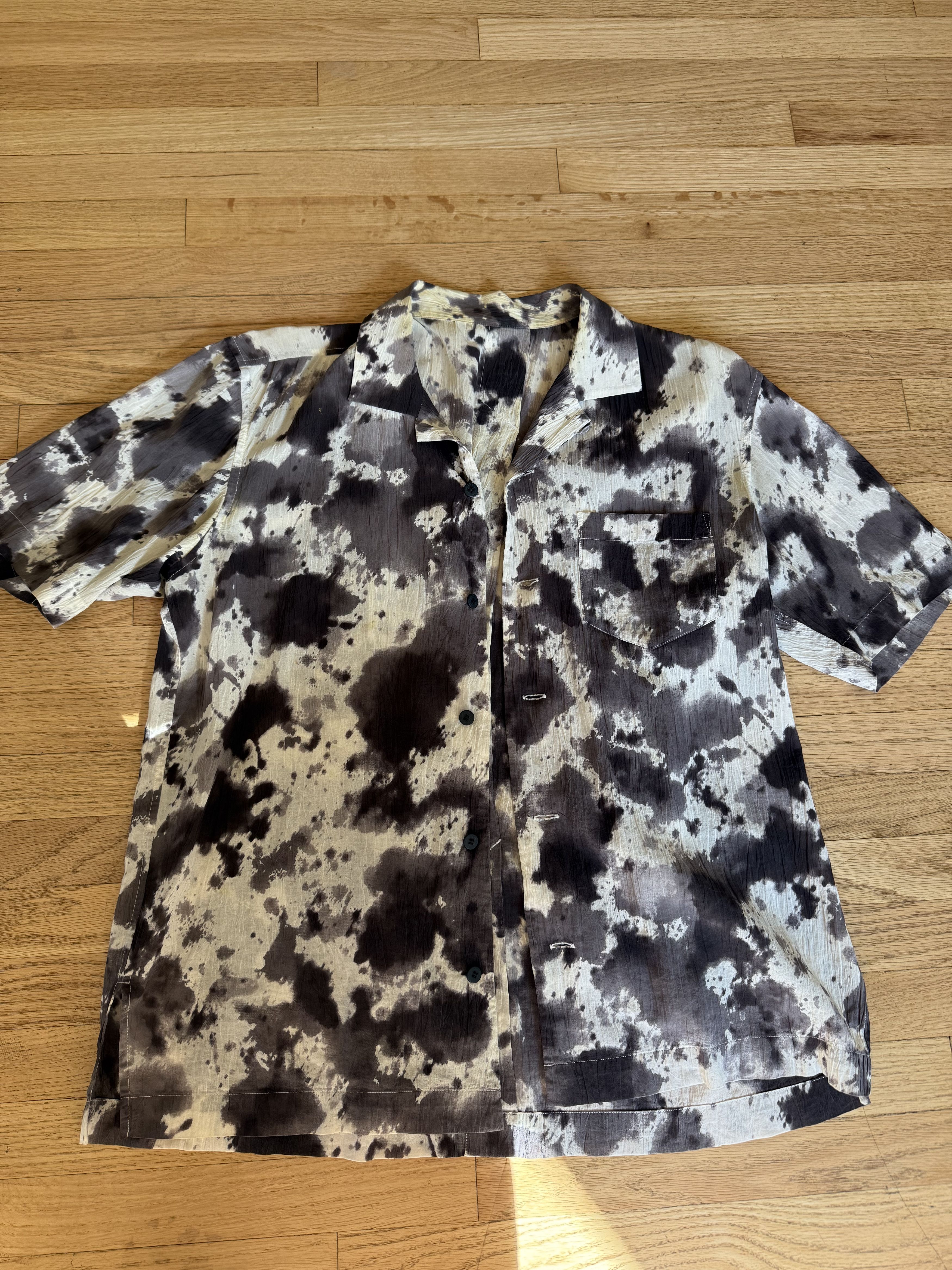 Issey Miyake Issey Miyake Watercolor Shirt Size US S / EU 44-46 / 1 - 1 Thumbnail