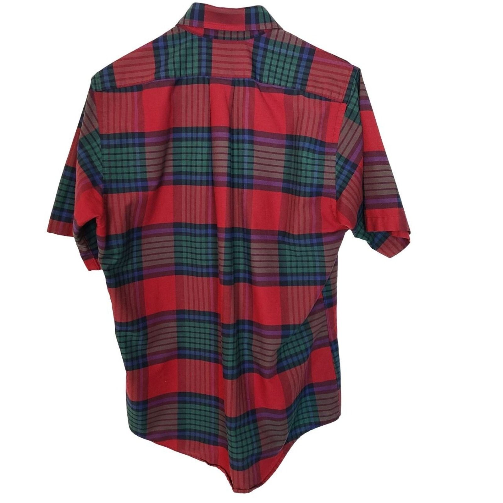 L.L. Bean Vintage LL Bean Mens Plaid Button Down Shirt Size L Preppy Size US L / EU 52-54 / 3 - 6 Thumbnail
