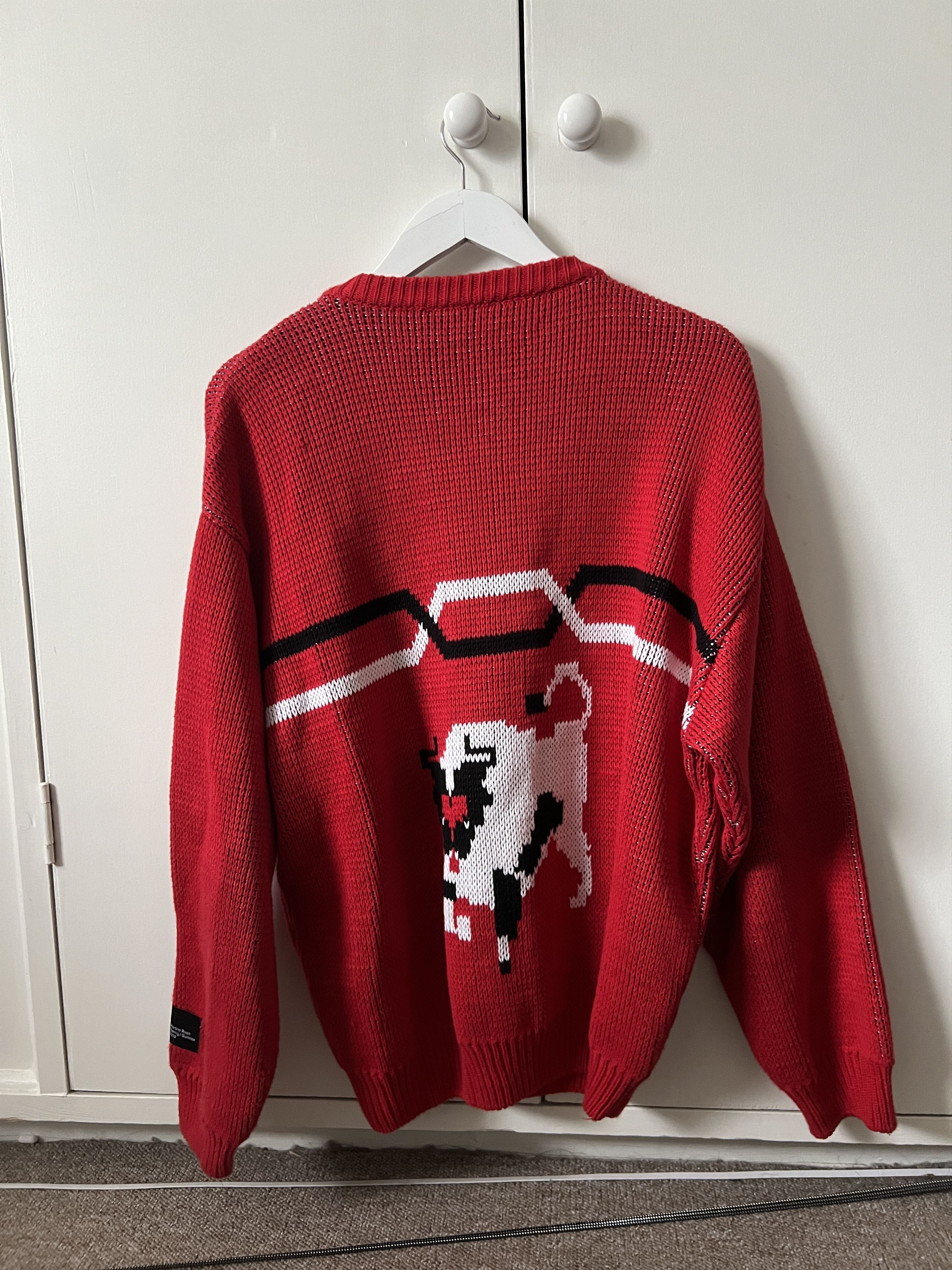 Martine Rose SS19 Martine Rose Bull Knit Jumper Sweater Size US S / EU 44-46 / 1 - 3 Thumbnail