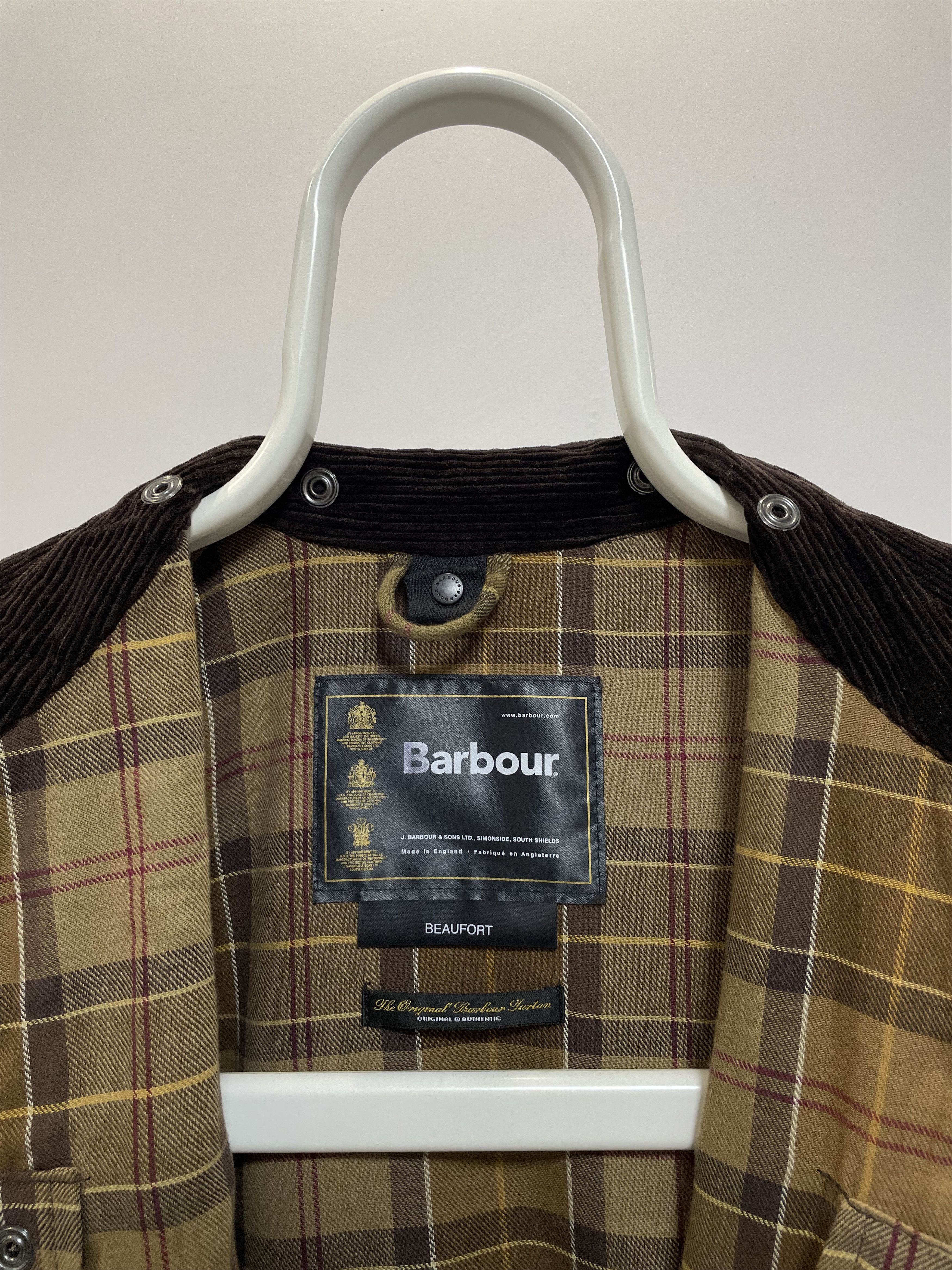 Barbour BARBOUR Beaufort Waxed Jacket Casual Hunting Coat C44/112CM Size US XL / EU 56 / 4 - 10 Thumbnail