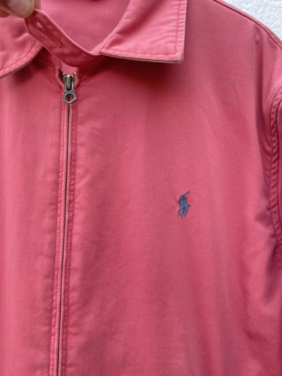 Polo Ralph Lauren 🔥 pink salmon bomber jacket size L polo Ralph Lauren Size US L / EU 52-54 / 3 - 12 Thumbnail