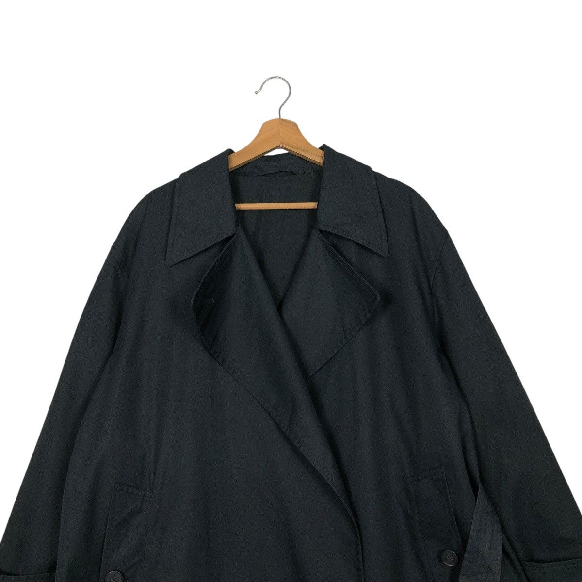 Japanese Brand 🔥RICH BLACK ICONIC LONG JACKET UNIQLO UNDERCOVER Size US XL / EU 56 / 4 - 4 Thumbnail
