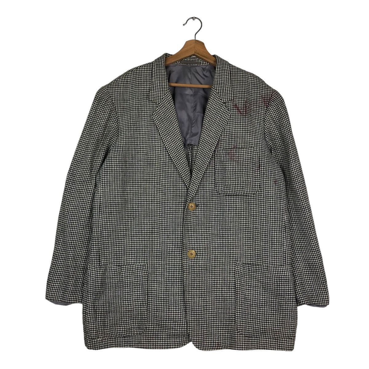Yohji Yamamoto 🔥VINTAGE YOHJI YAMAMOTO Y’S FOR MEN COATS DOUBLE BREASTS Size US M / EU 48-50 / 2 - 3 Thumbnail