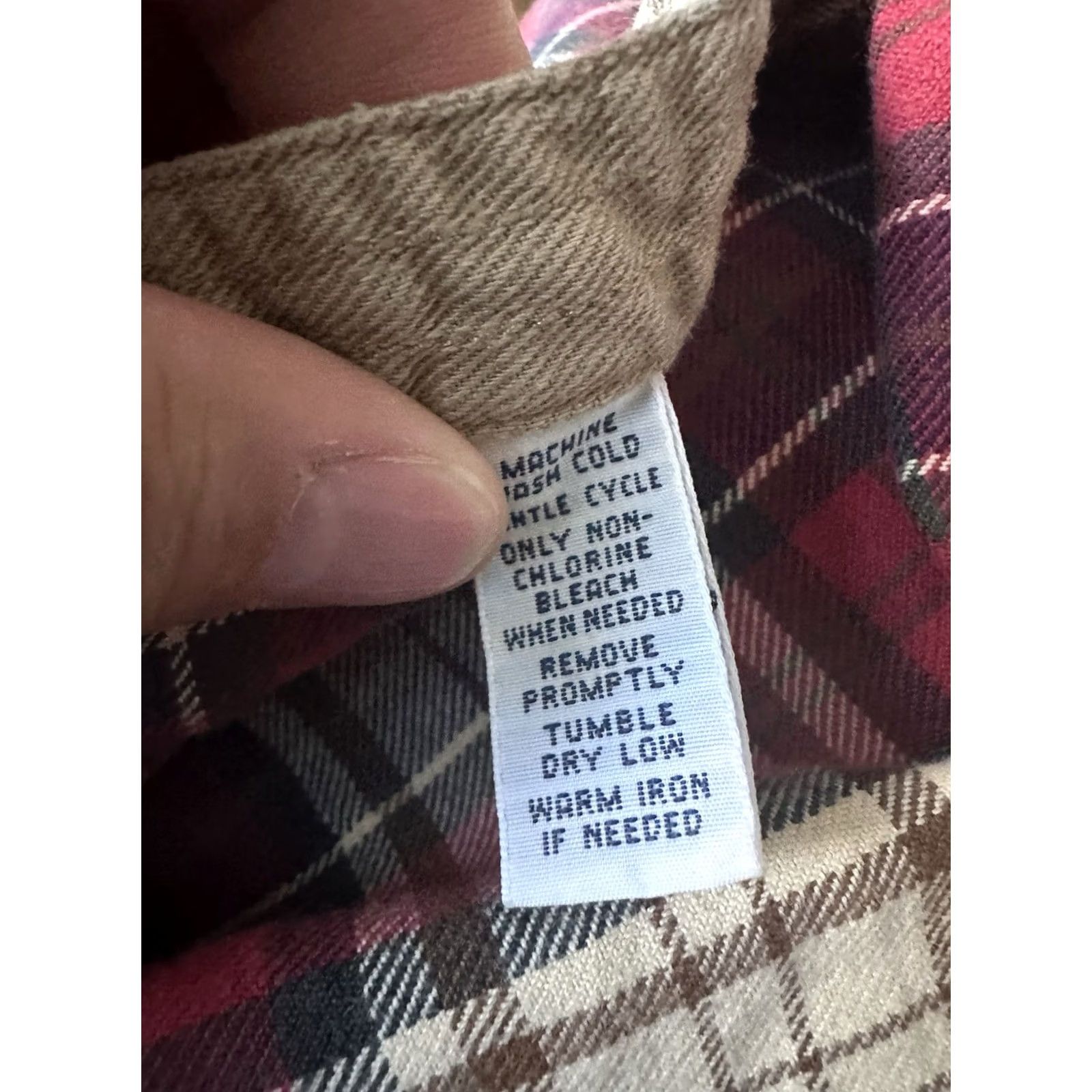 Polo Ralph Lauren VINTAGE 90s Polo Ralph Lauren Shirt Men Large Red Plaid Flannel Button Up Hoodie Size US L / EU 52-54 / 3 - 6 Thumbnail