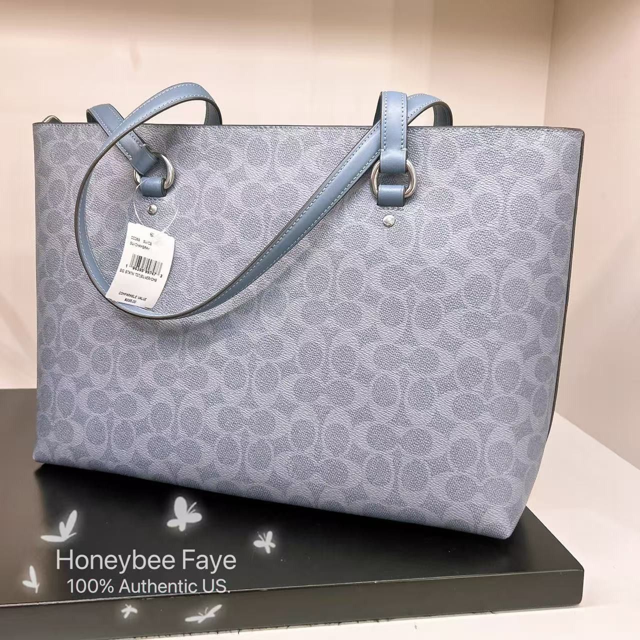 Coach Station Tote Bag In Signature Canvas CCD69 Size ONE SIZE - 3 Thumbnail
