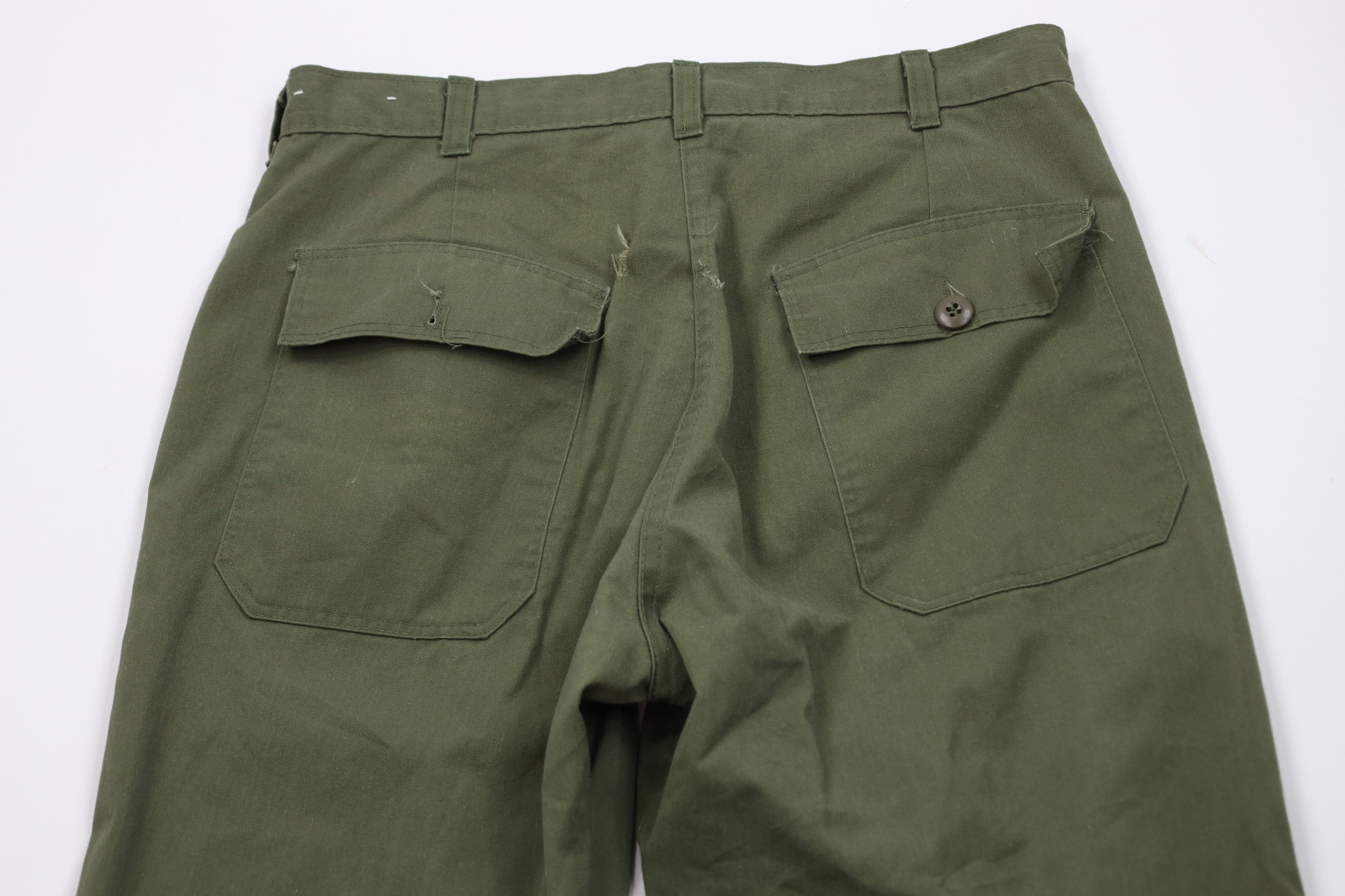 Vintage Vintage 60s 70s Streetwear Military Style Utility Pants USA Size US 32 / EU 48 - 11 Thumbnail