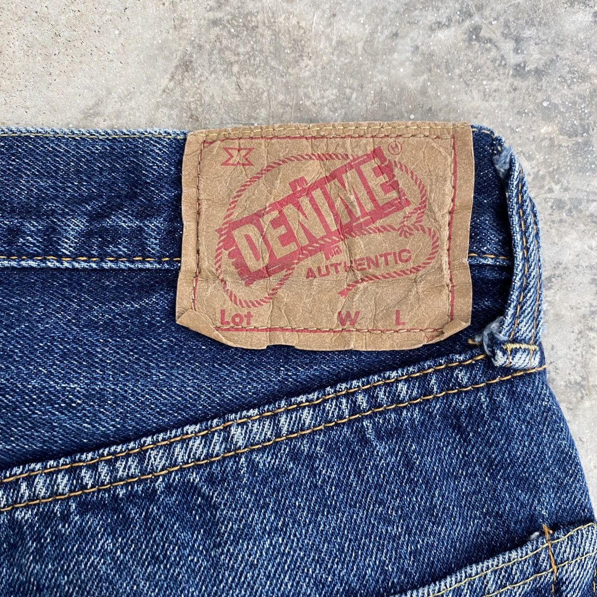 Denime Vintage 90’s Denime Japan Faded Blue Selvedge Jeans Size US 30 / EU 46 - 14 Thumbnail