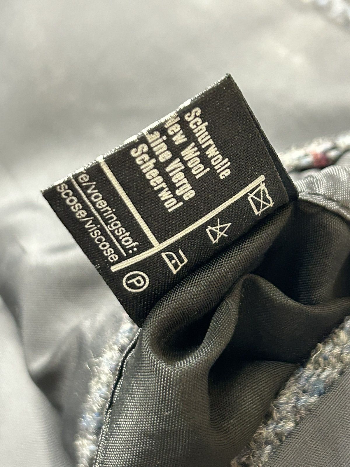 Harris Tweed × Vintage Vintage 90s Harris Tweed Wool Sport Blazer Jacket Old Money Size 40S - 10 Thumbnail