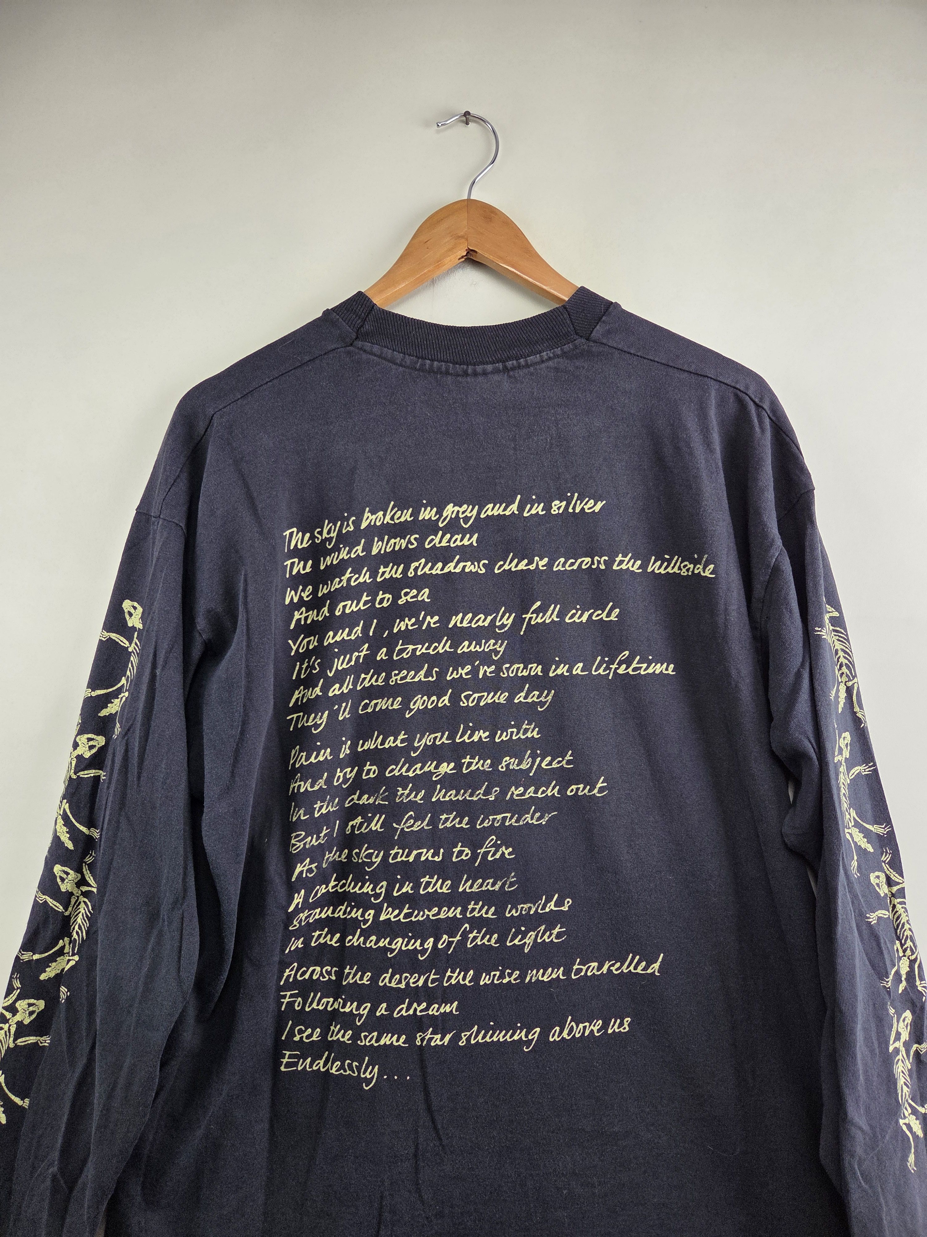 Band Tees × Vintage 1994 New Model Army Long-sleeved XL 23.5" 29.5" Size US XL / EU 56 / 4 - 7 Thumbnail