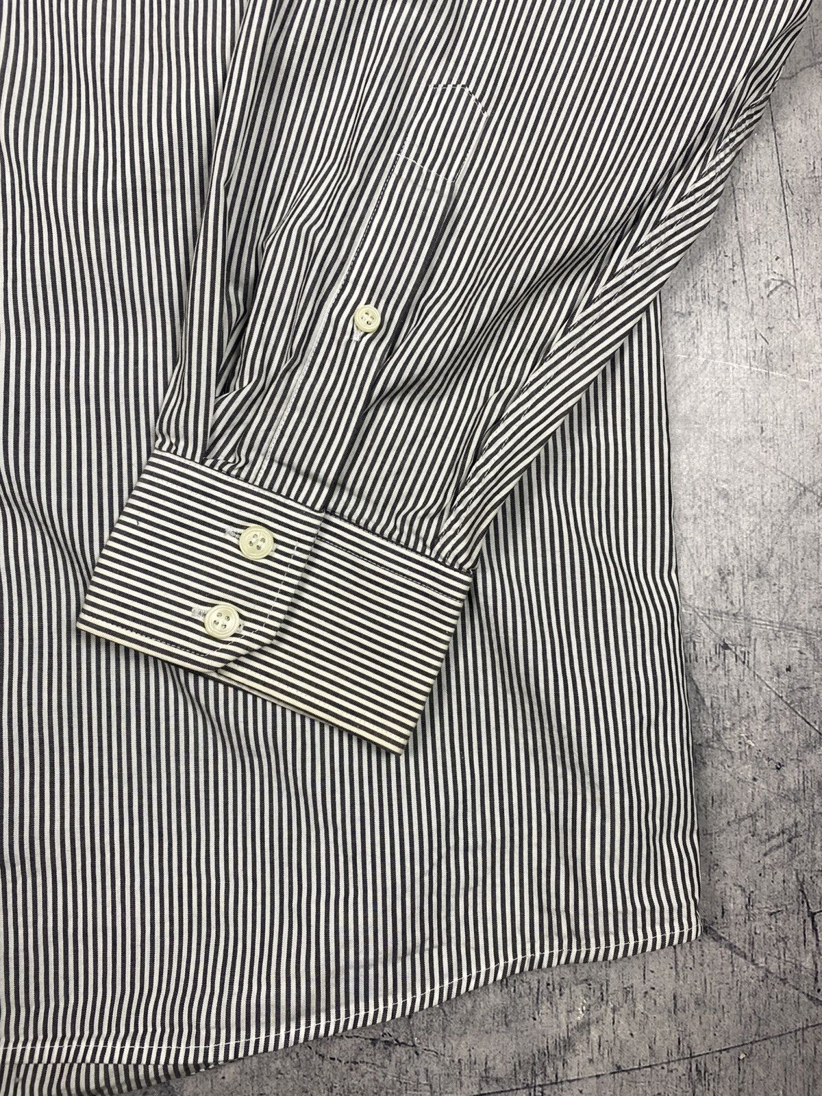 Burberry Vintage Burberrys London striped cotton button up shirt Size US XL / EU 56 / 4 - 5 Thumbnail