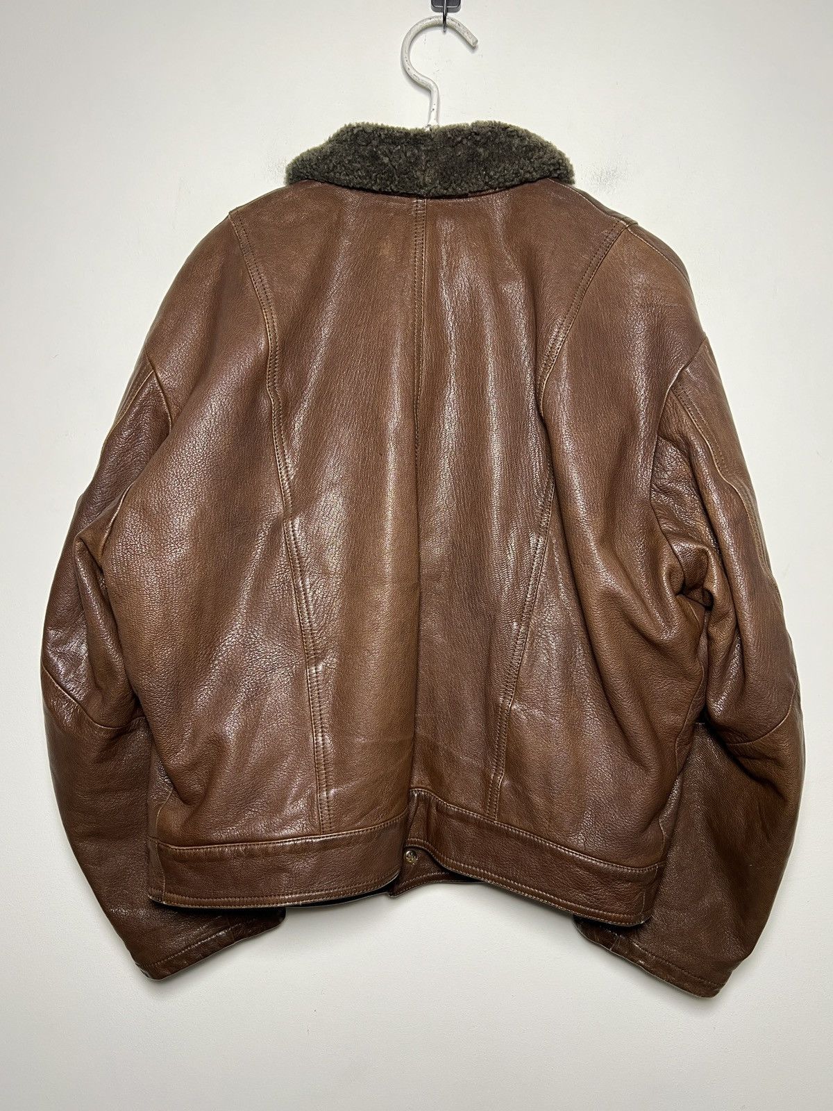 Giorgio Armani Giorgio Armani runway shearling aviator jacket archive Size US M / EU 48-50 / 2 - 14 Thumbnail