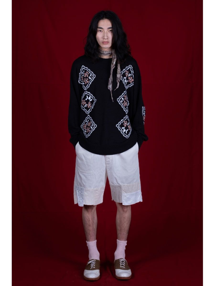 Kapital Kapital 5G Cotton Knit KOOKIE Crew Sweater Size US L / EU 52-54 / 3 - 6 Thumbnail