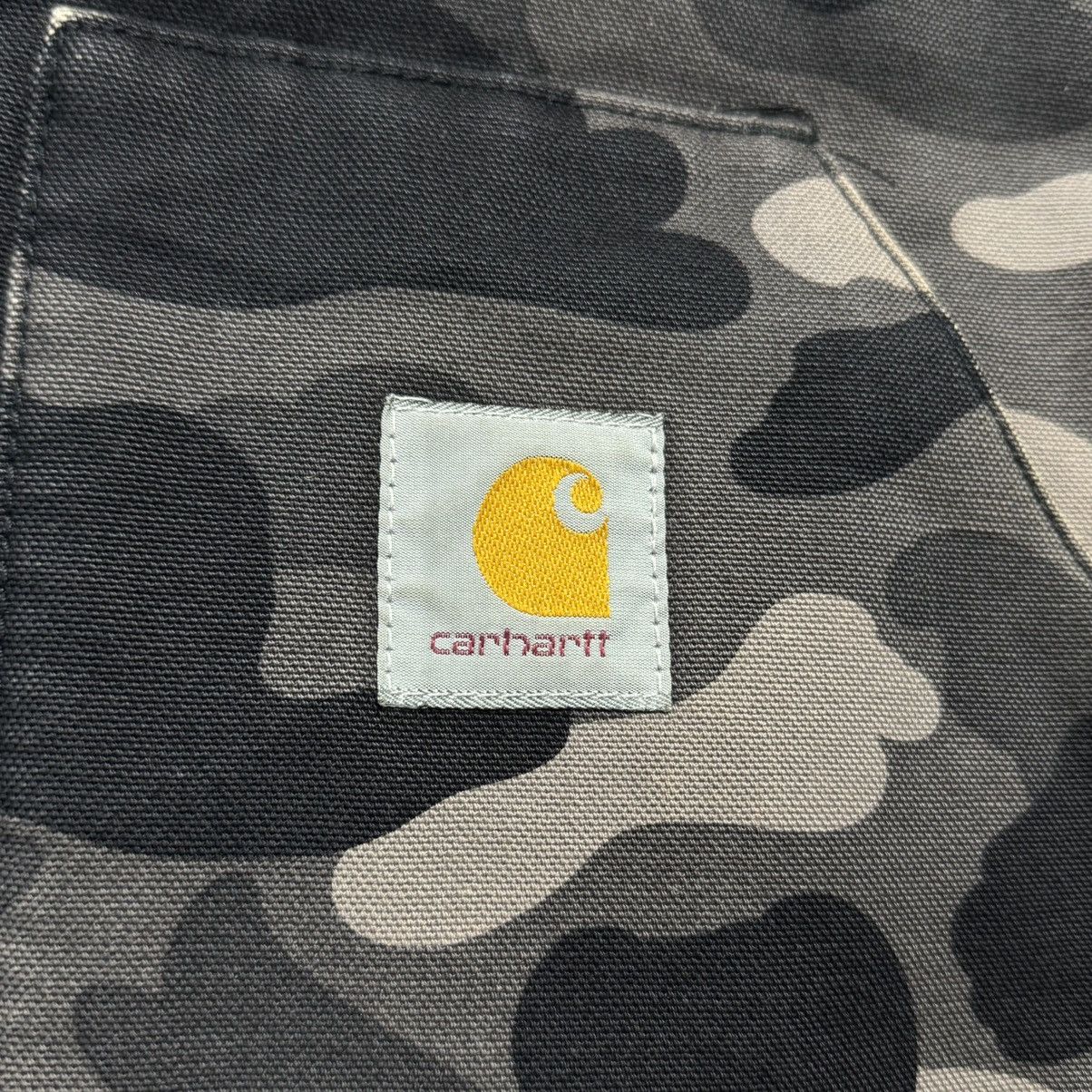 Bape × Carhartt Bape x Carhartt Black Camo Vest Jacket Size US M / EU 48-50 / 2 - 4 Thumbnail