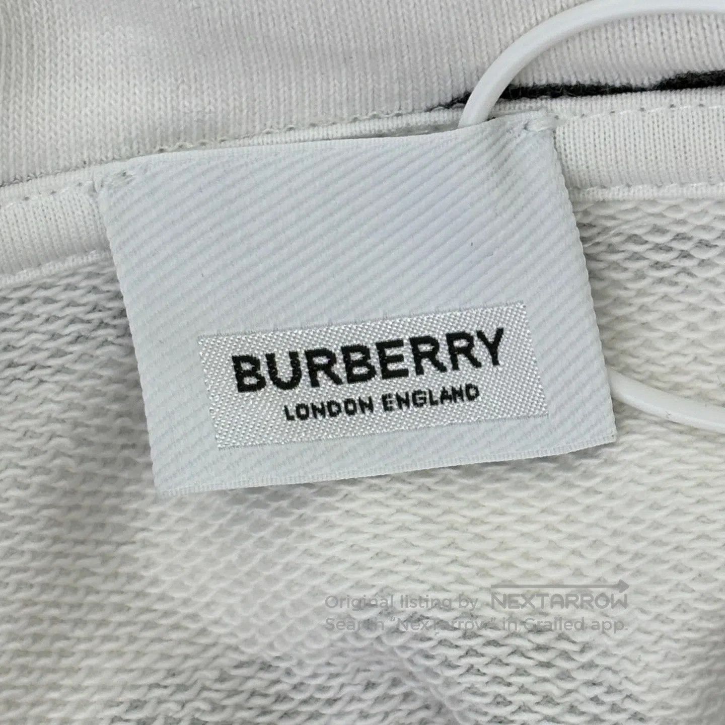Burberry Burberry Ink-streaked striped hooded sweatshirt Size US M / EU 48-50 / 2 - 3 Thumbnail