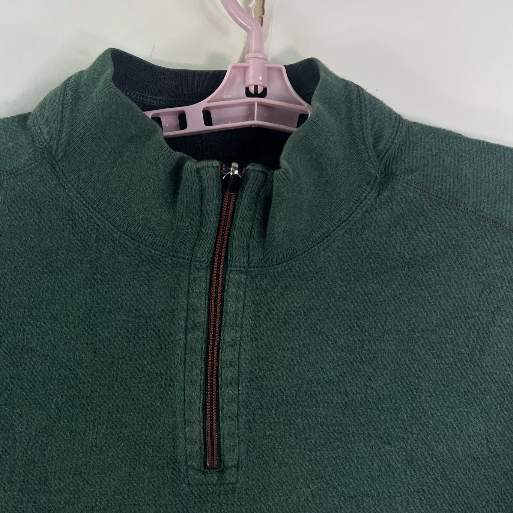 Tommy Bahama Tommy Bahama Sweatshirt Mens XL Green/Gray Reversable 1/4 Zip Size US XL / EU 56 / 4 - 2 Thumbnail