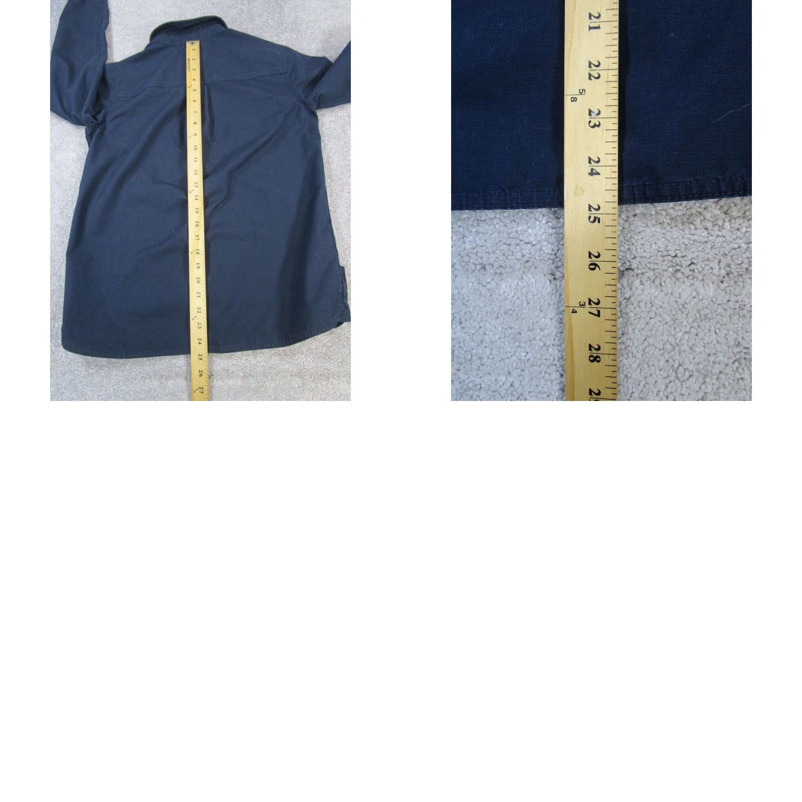 Carhartt Carhartt Womens Small Blue Long Sleeve Button Up Shirt Size S / US 4 / IT 40 - 8 Thumbnail