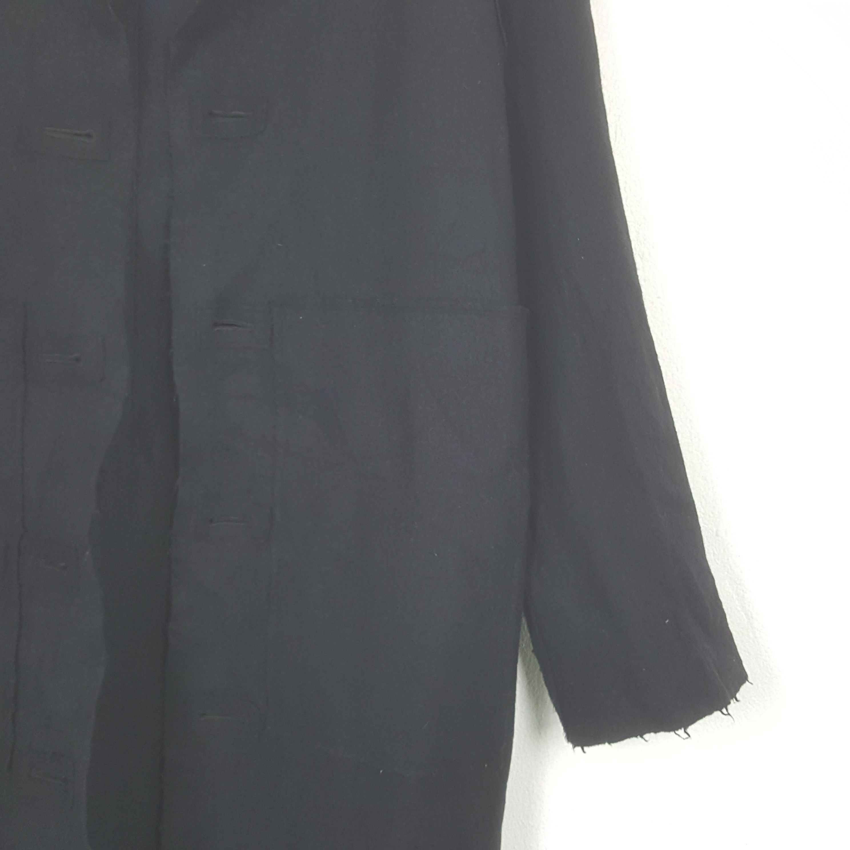 Yohji Yamamoto Vintage Y's by Yohji Yamamoto Japanese Trench Jacket C300N20 Size US M / EU 48-50 / 2 - 2 Thumbnail