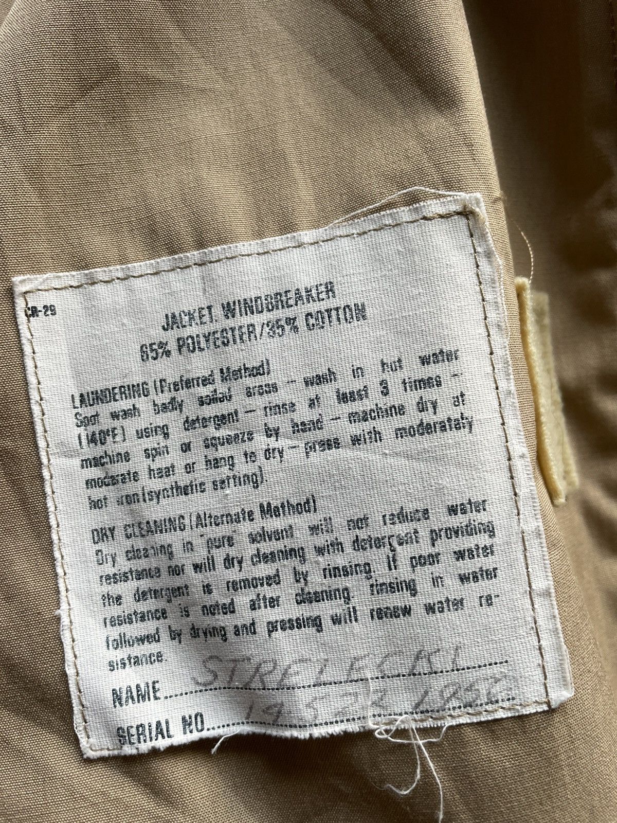 Creighton Vintage 70s Creighton Cropped Boxy Jacket Zip Up Military Size US M / EU 48-50 / 2 - 5 Thumbnail