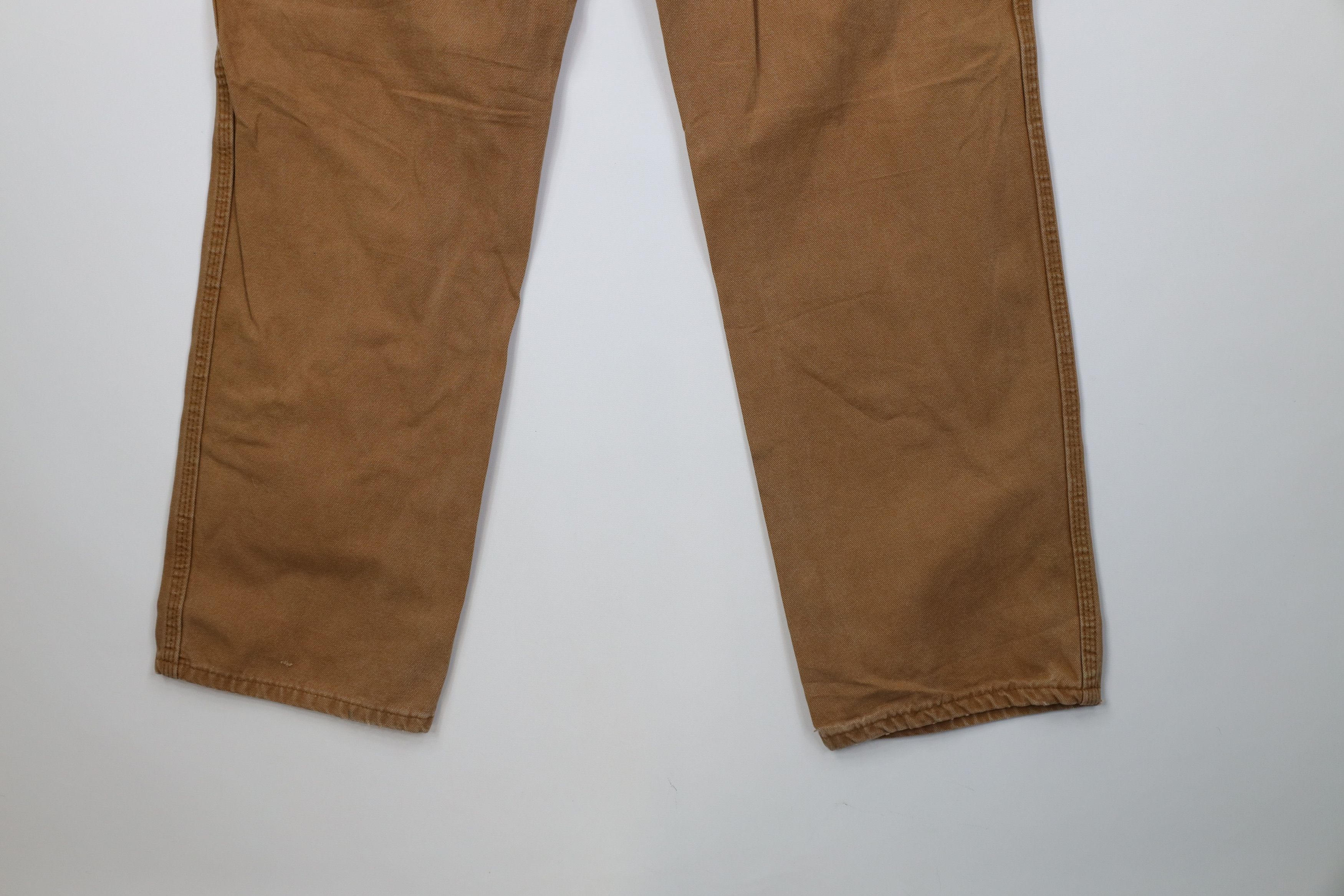 Dickies Vintage Y2K Dickies Wide Leg Dungaree Pants Duck Brown Size US 34 / EU 50 - 14 Thumbnail