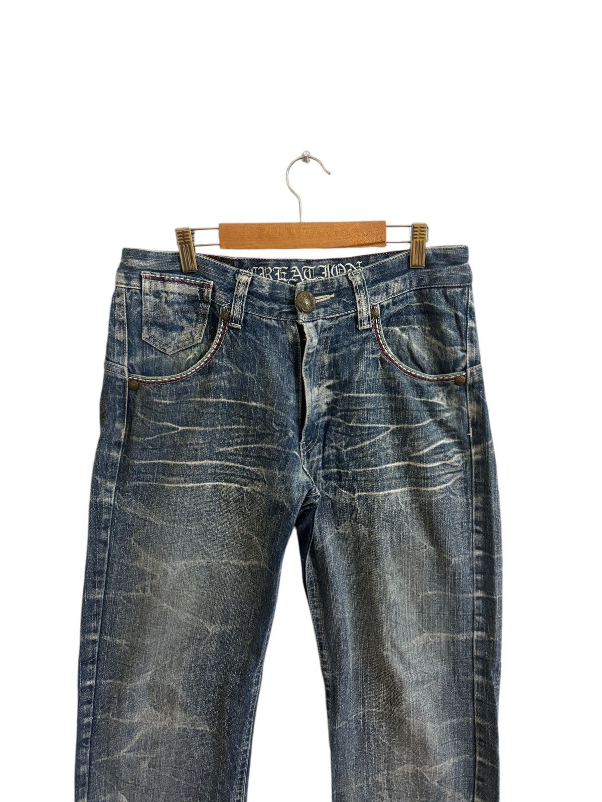 If Six Was Nine × LRG DELUXE CREATE EMBROIDERY JEANS SIZE 32 Size US 32 / EU 48 - 3 Thumbnail