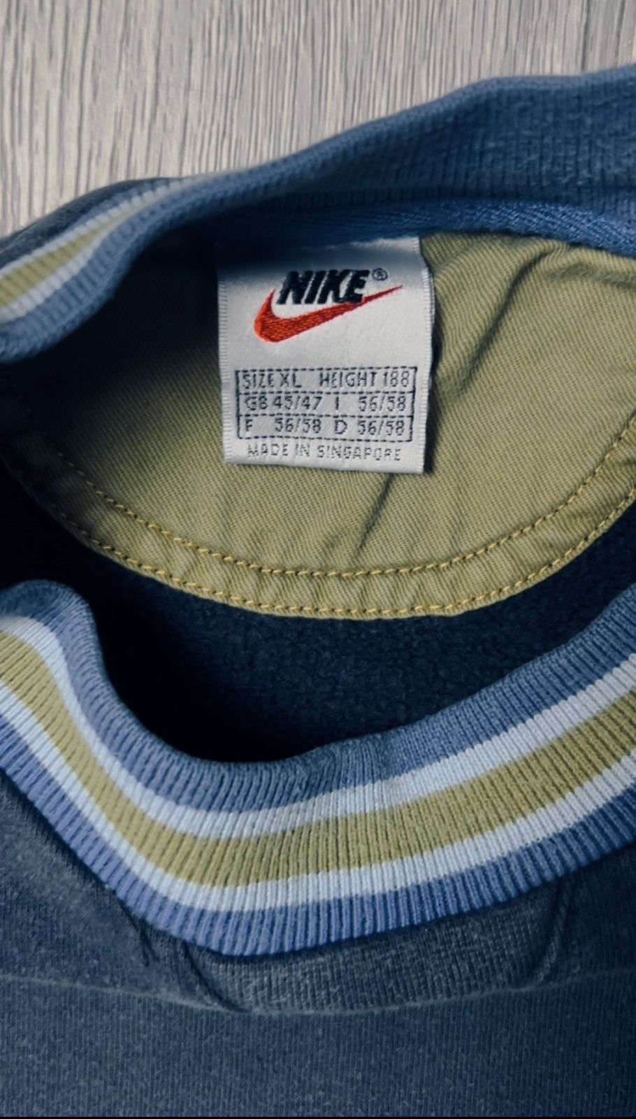 Nike × Vintage Vintage Nike sweater Size US L / EU 52-54 / 3 - 2 Thumbnail