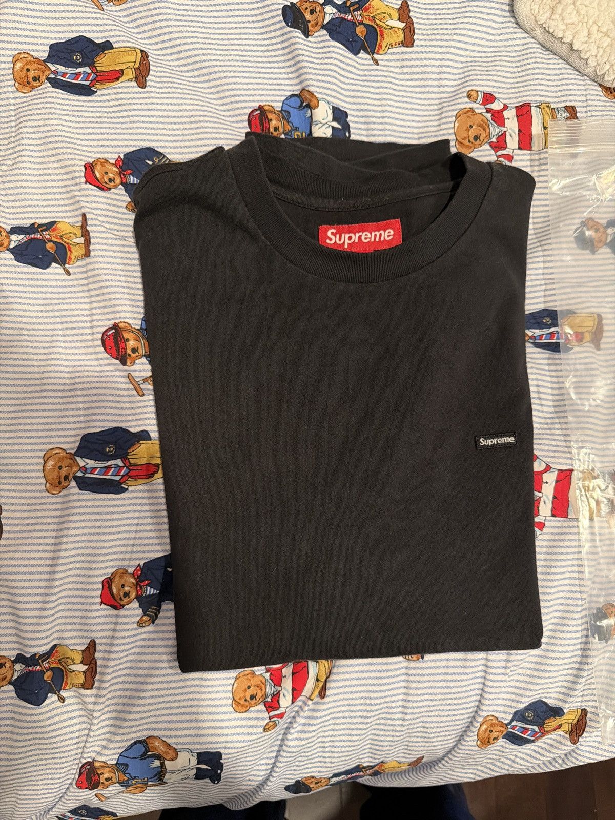 Supreme supreme blacksmall box logo tee Size US S / EU 44-46 / 1 - 1 Thumbnail