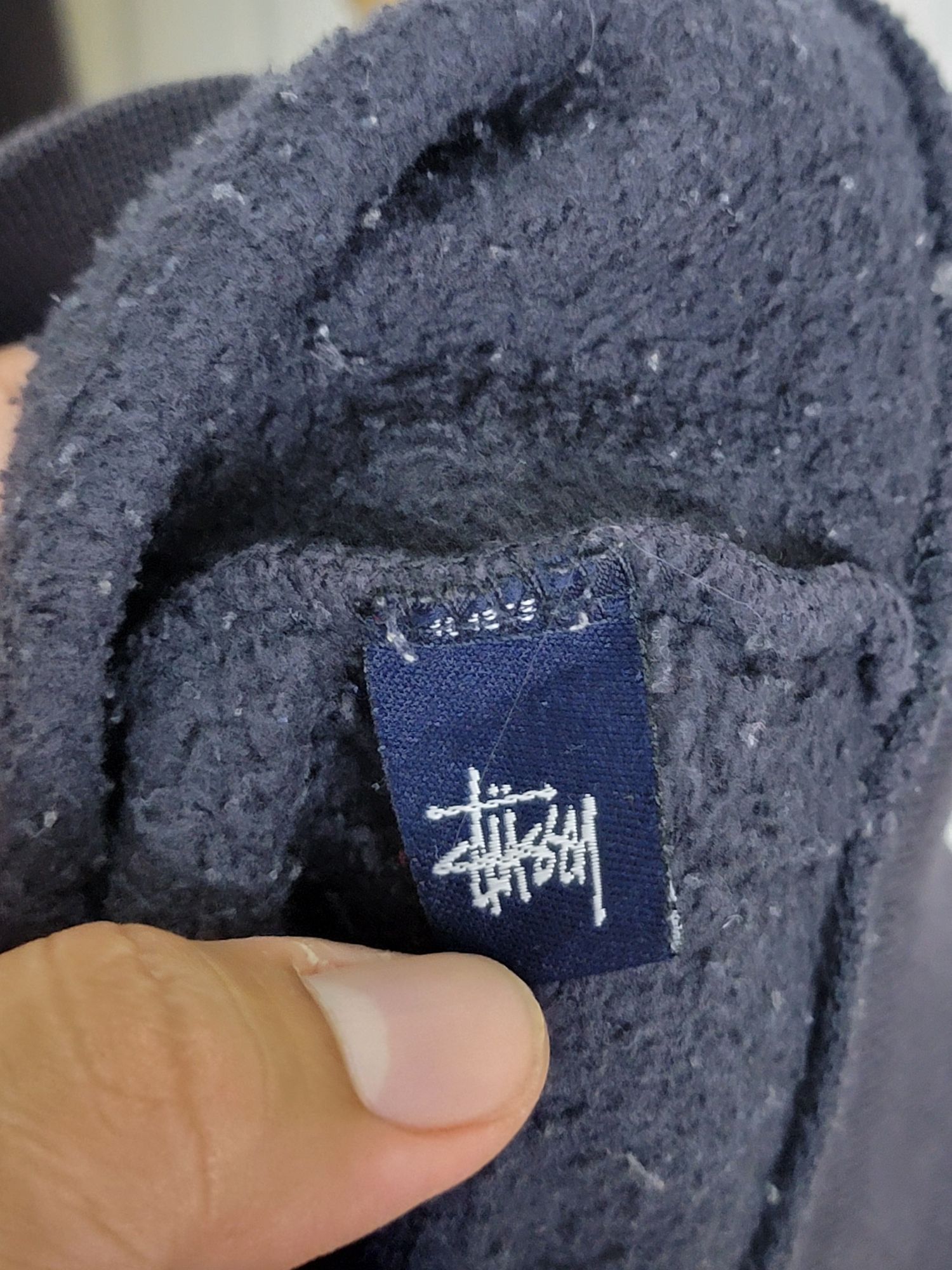 Stussy × Vintage Vintage Stussy Crossbone Hoodies Size US L / EU 52-54 / 3 - 11 Thumbnail