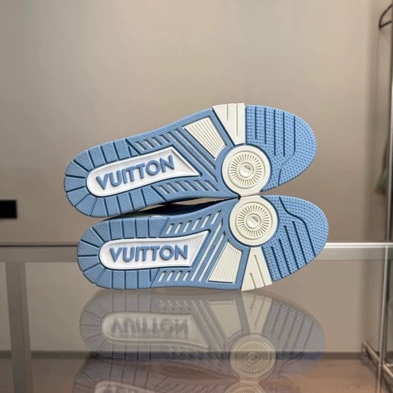 Louis Vuitton Louis Vuitton LV Trainer Sky Blue Sneakers-2506 Size US 8.5 / EU 41-42 - 7 Thumbnail