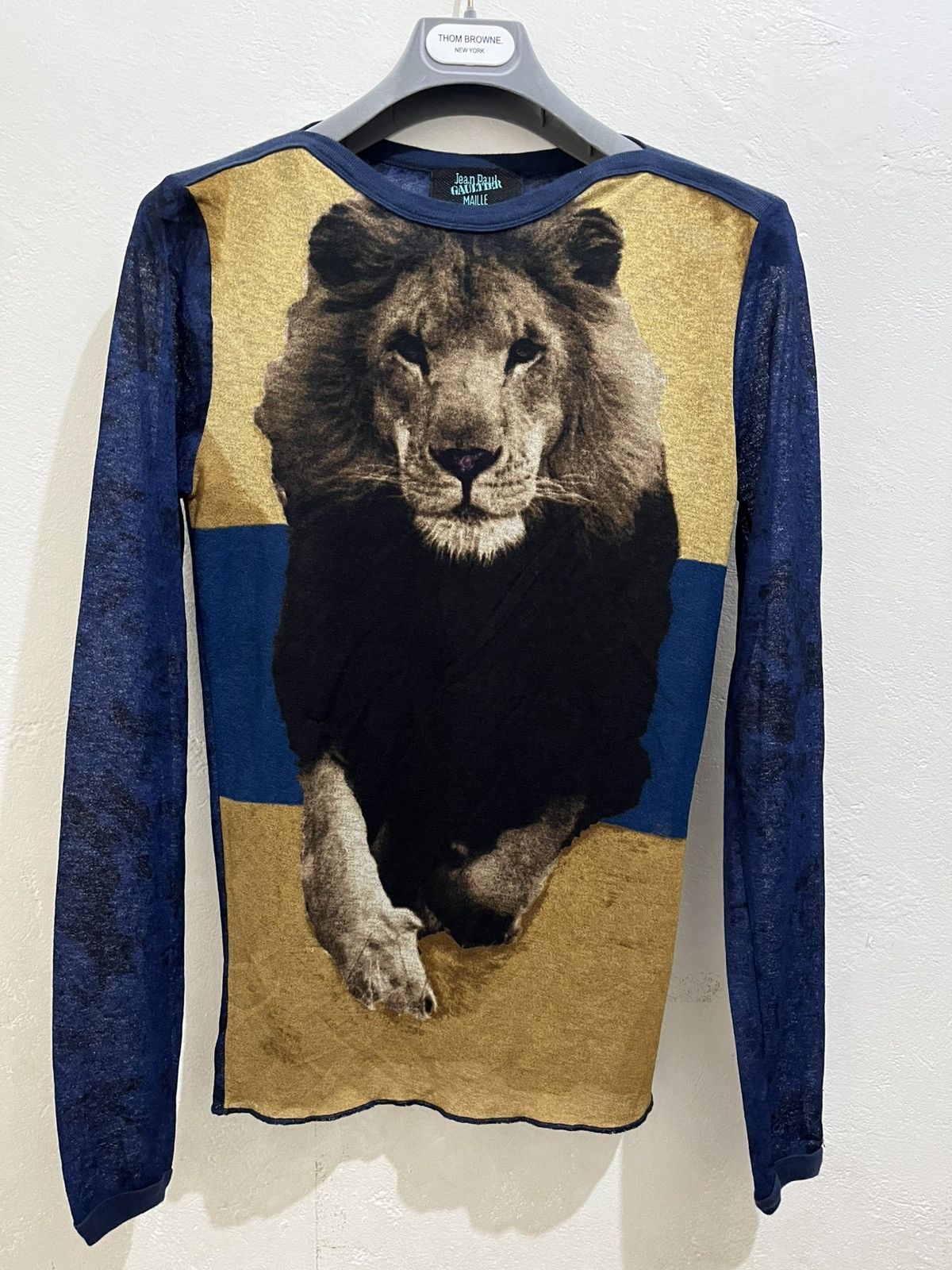 Jean Paul Gaultier Maille Cyber Lion Mesh 1990's