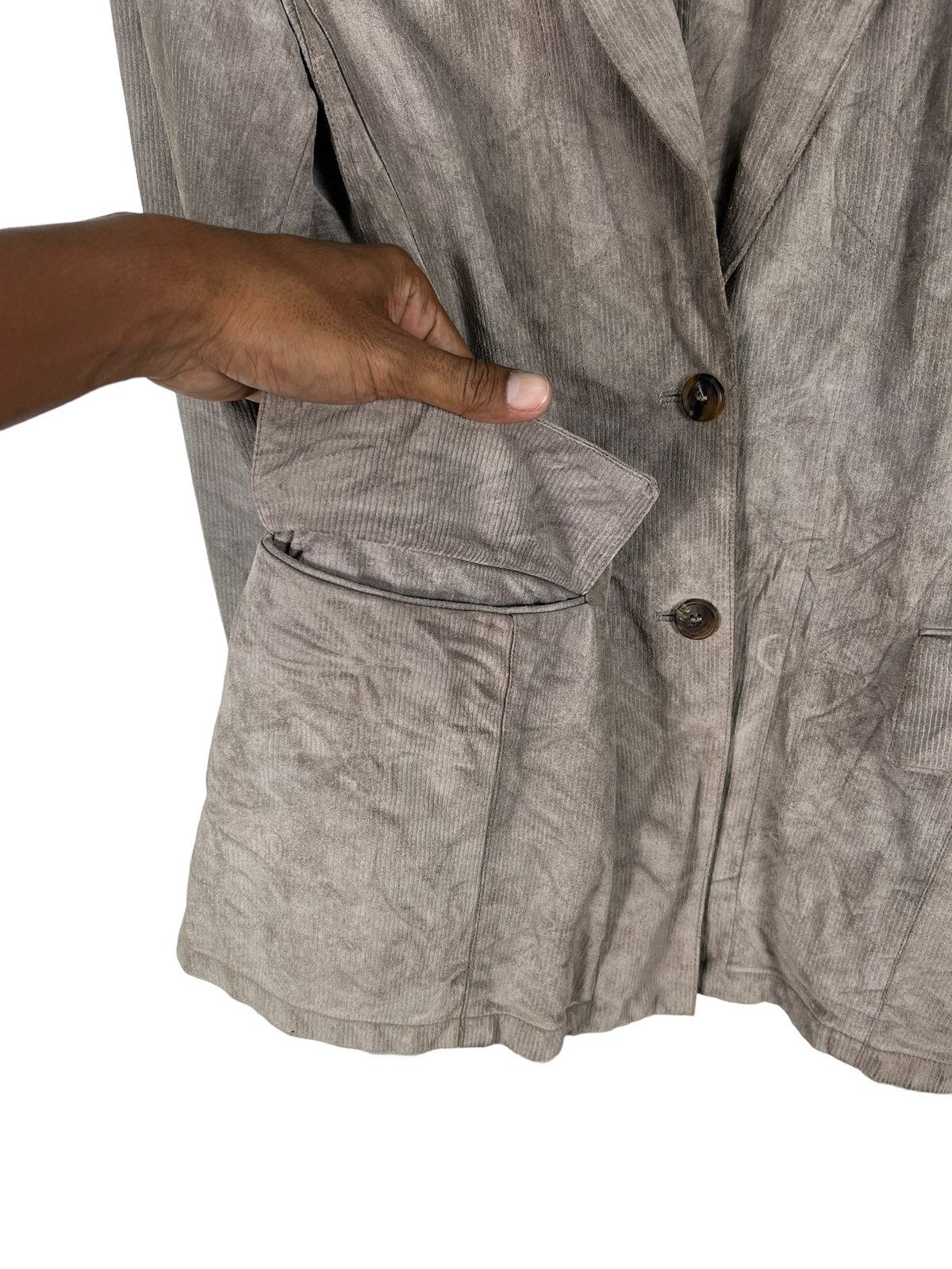 Ruffo Research 🔥 RUFFO LEATHER BLAZER JACKET MADE IN ITALY Size US S / EU 44-46 / 1 - 12 Thumbnail