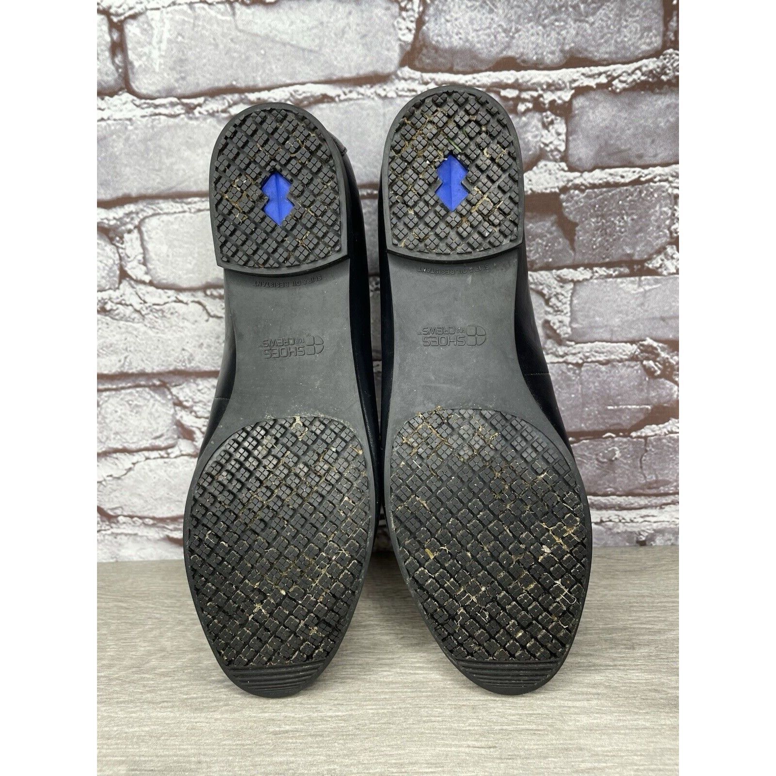 Other Shoes For Crews 55315 Reese Black Leather Work Slip Flats Wo Size US 11 / IT 41 - 10 Thumbnail