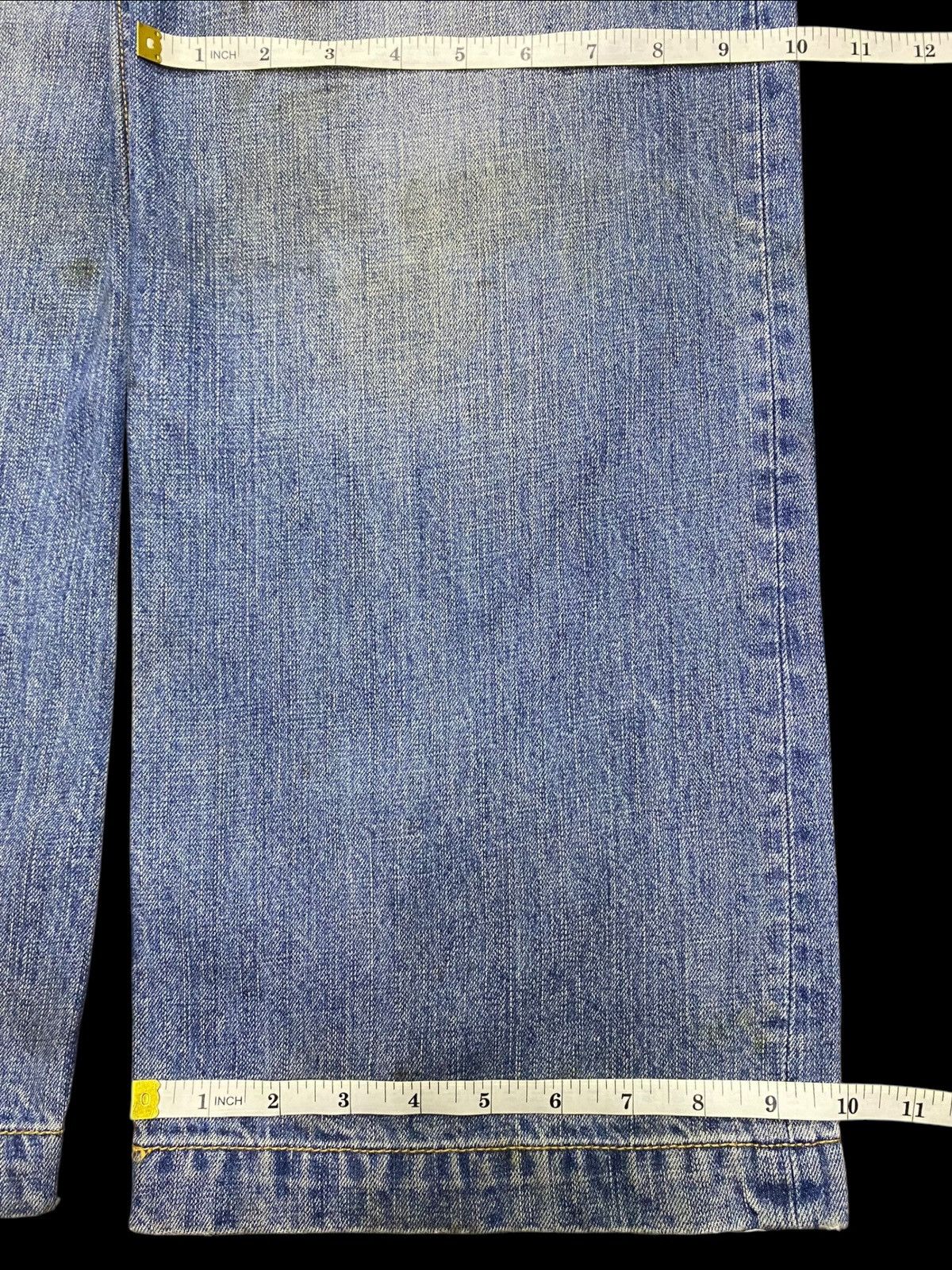 Japanese Brand Vintage Japanese Brand Sweat & Tailoring Dirty Baggy Jeans Size US 29 - 15 Thumbnail