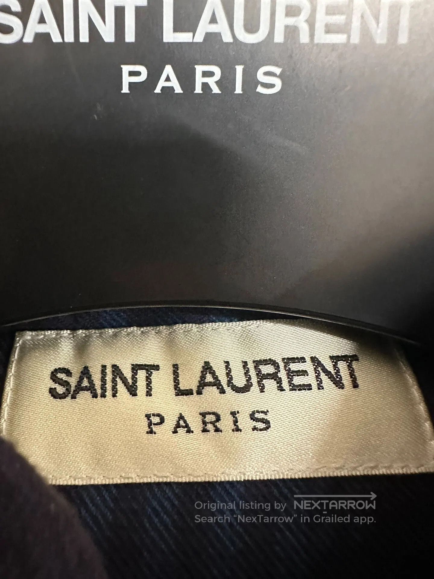 Saint Laurent Paris Saint Laurent Blue Plaid Shirt. Size US S / EU 44-46 / 1 - 2 Thumbnail