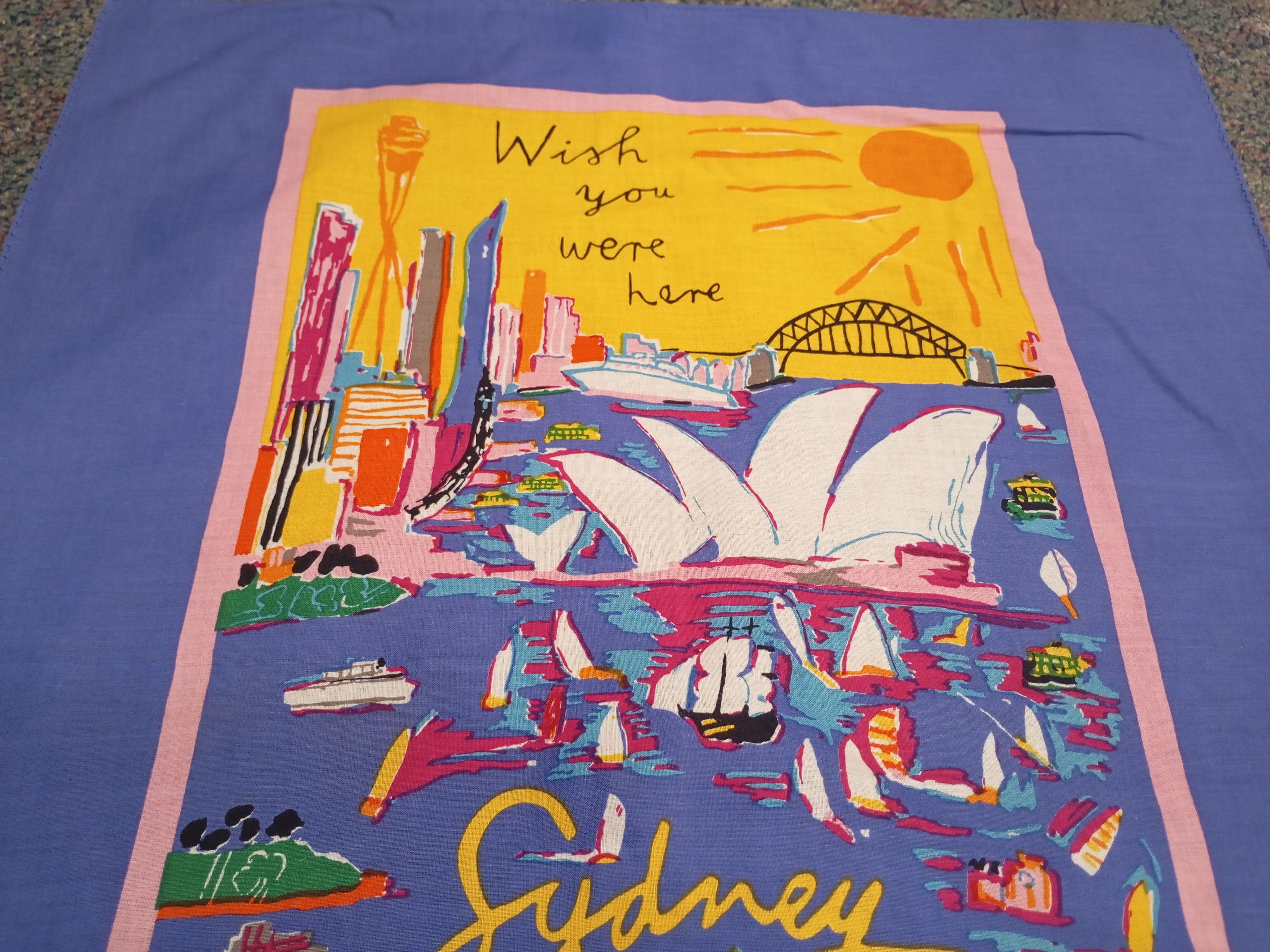 Vintage Vintage Ken Done Bandana Handkerchief Size ONE SIZE - 3 Thumbnail