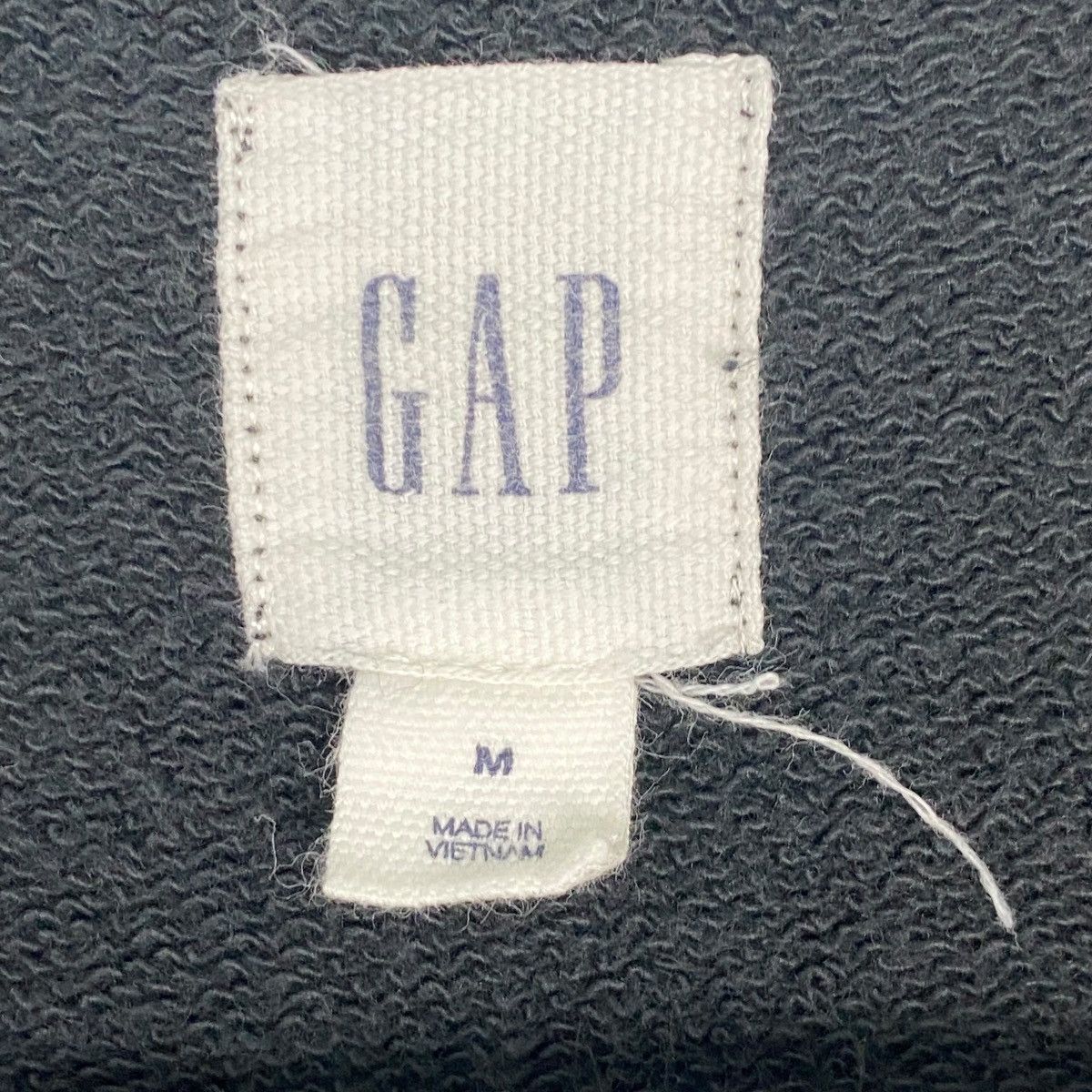 Other Vintage GAP Hoodie Full Zip Big Logo Embroidered Black Size US M / EU 48-50 / 2 - 5 Thumbnail