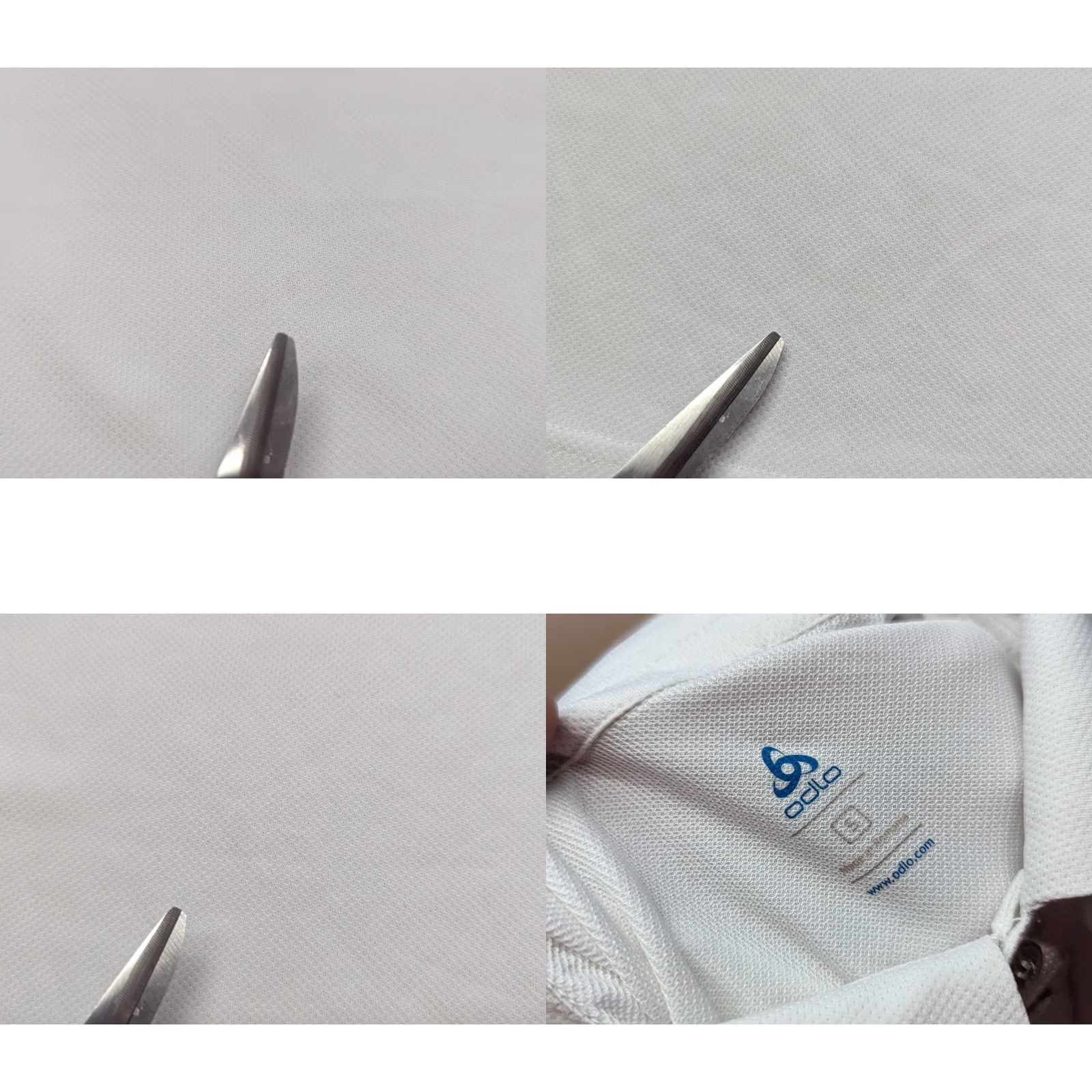 Odlo Odlo Polo Shirt Mens XS White Pique Button Small Sparebank Holemnkollen Size US S / EU 44-46 / 1 - 8 Thumbnail