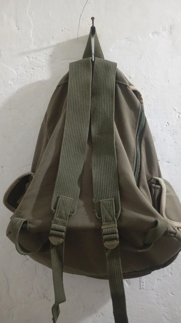 Ecko Unltd. Ecko Unltd Vintage Olive Canvas Backpack – Y2K Streetwear Size ONE SIZE - 6 Thumbnail