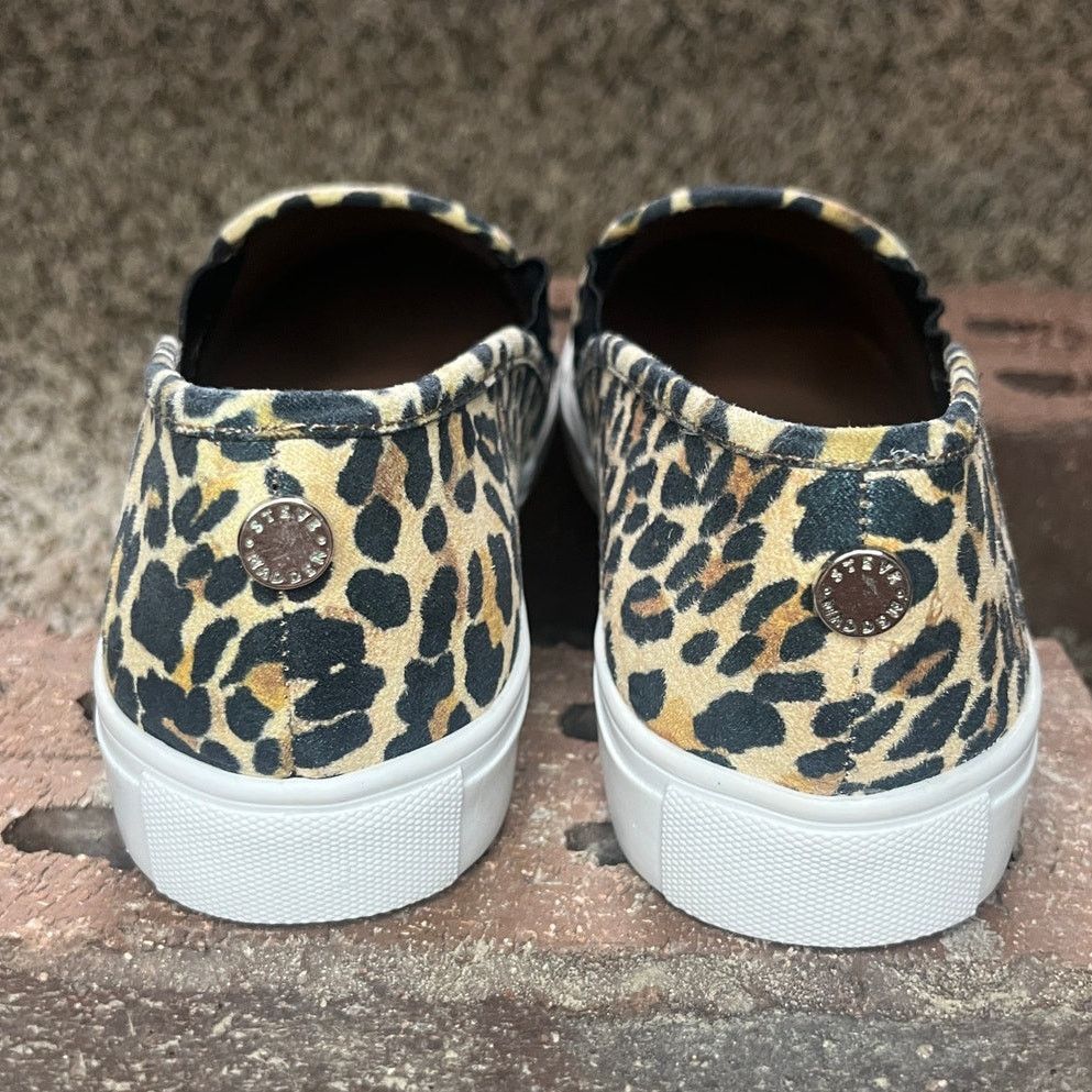 Steve Madden Steve Madden Safary Leopard Slip On Shoes Brown 7.5 Size US 7.5 / IT 37.5 - 8 Thumbnail