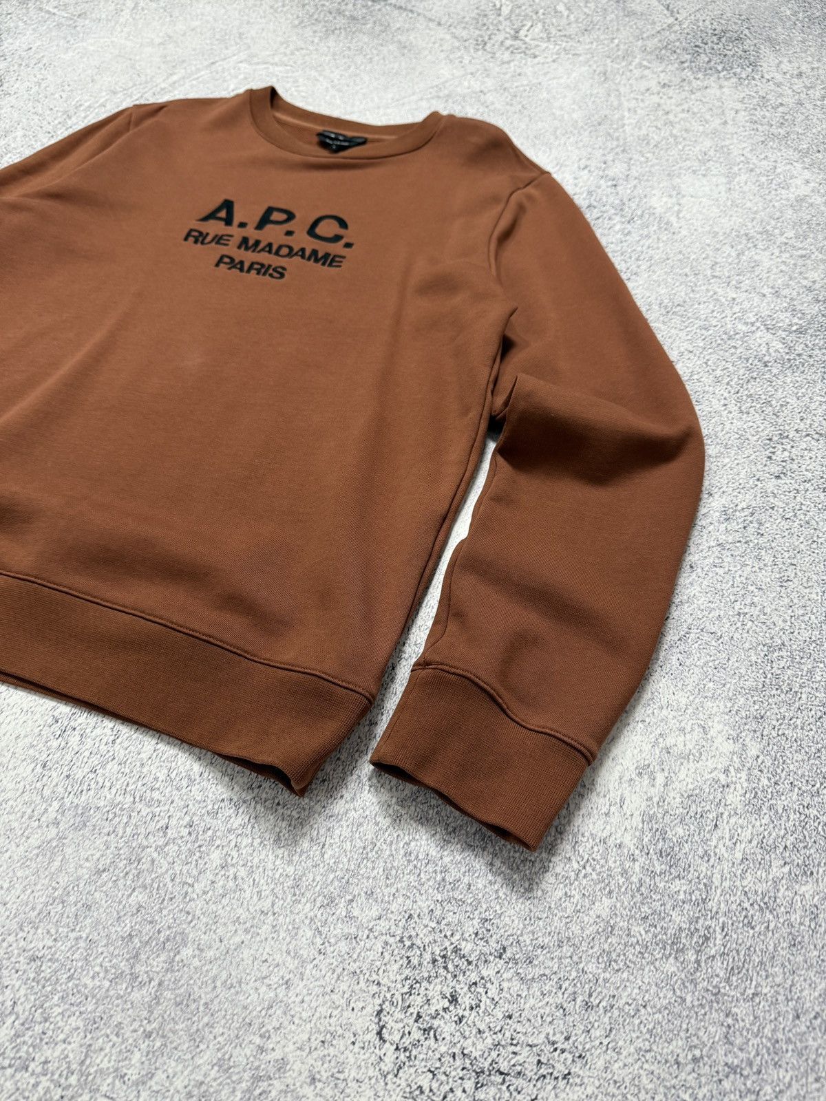 A.P.C. A.P.C “Rue Madame Paris” Crewneck Men’s Sweatshirt Size US L / EU 52-54 / 3 - 5 Thumbnail
