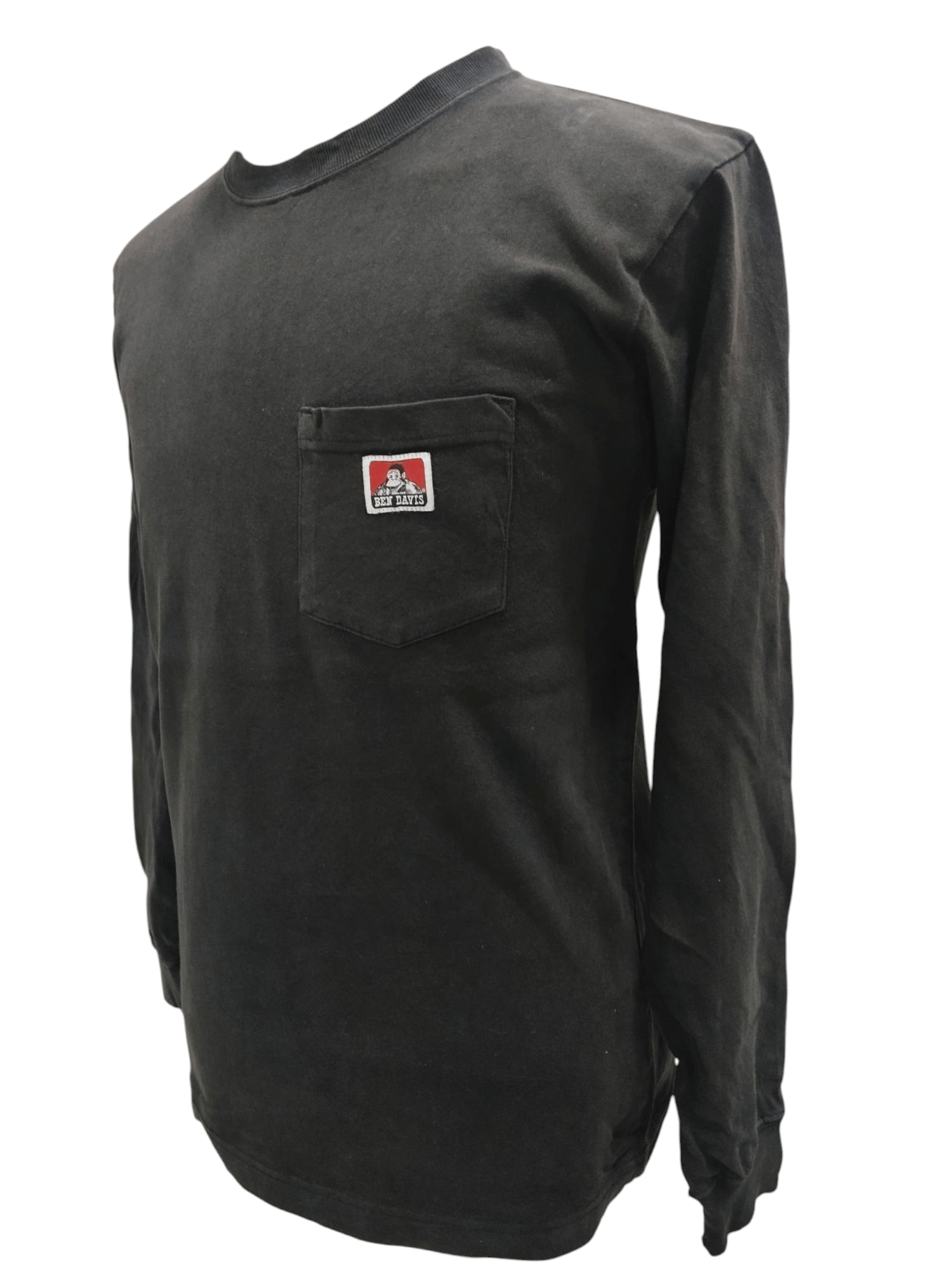 Ben Davis × Vintage Vintage 90s Ben Davis Long Sleeve Pocket Tshirt Size US M / EU 48-50 / 2 - 2 Thumbnail