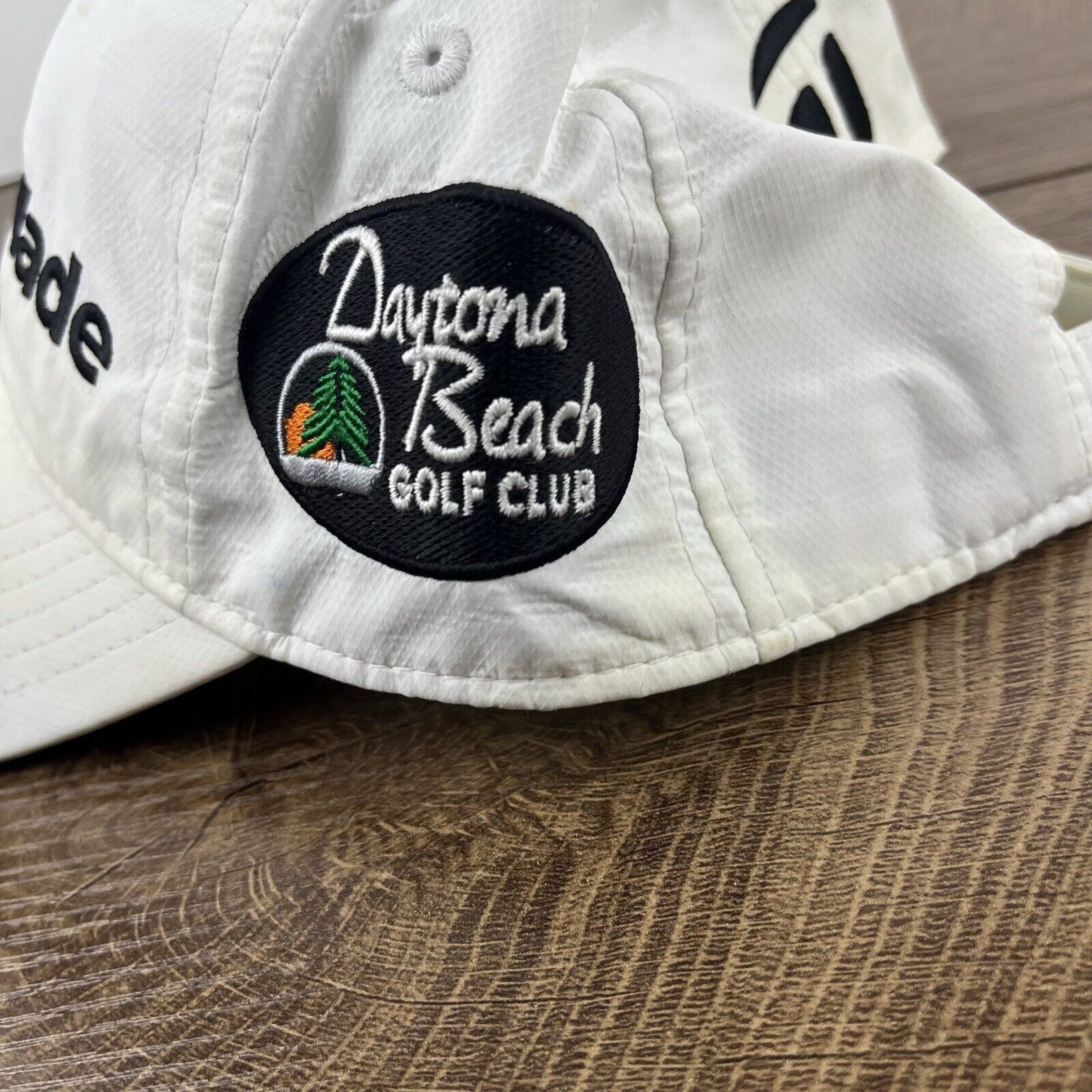 Other TaylorMade Golf Hat Daytona Beach White Adjustable Hat 2014 Size ONE SIZE - 10 Thumbnail