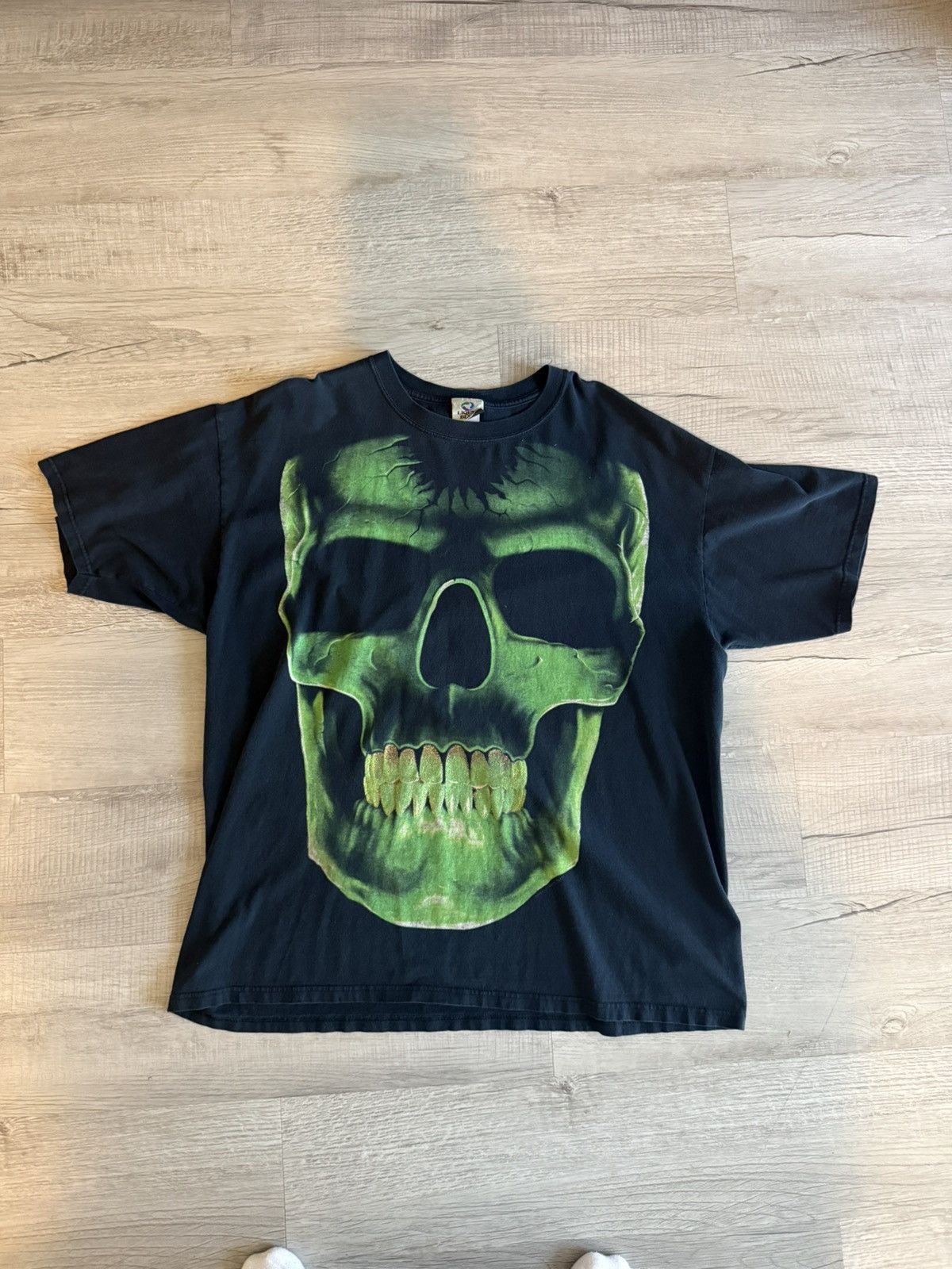 Liquid Blue Liquid Blue Skull Tee 1999 Size US XXL / EU 58 / 5 - 1 Thumbnail
