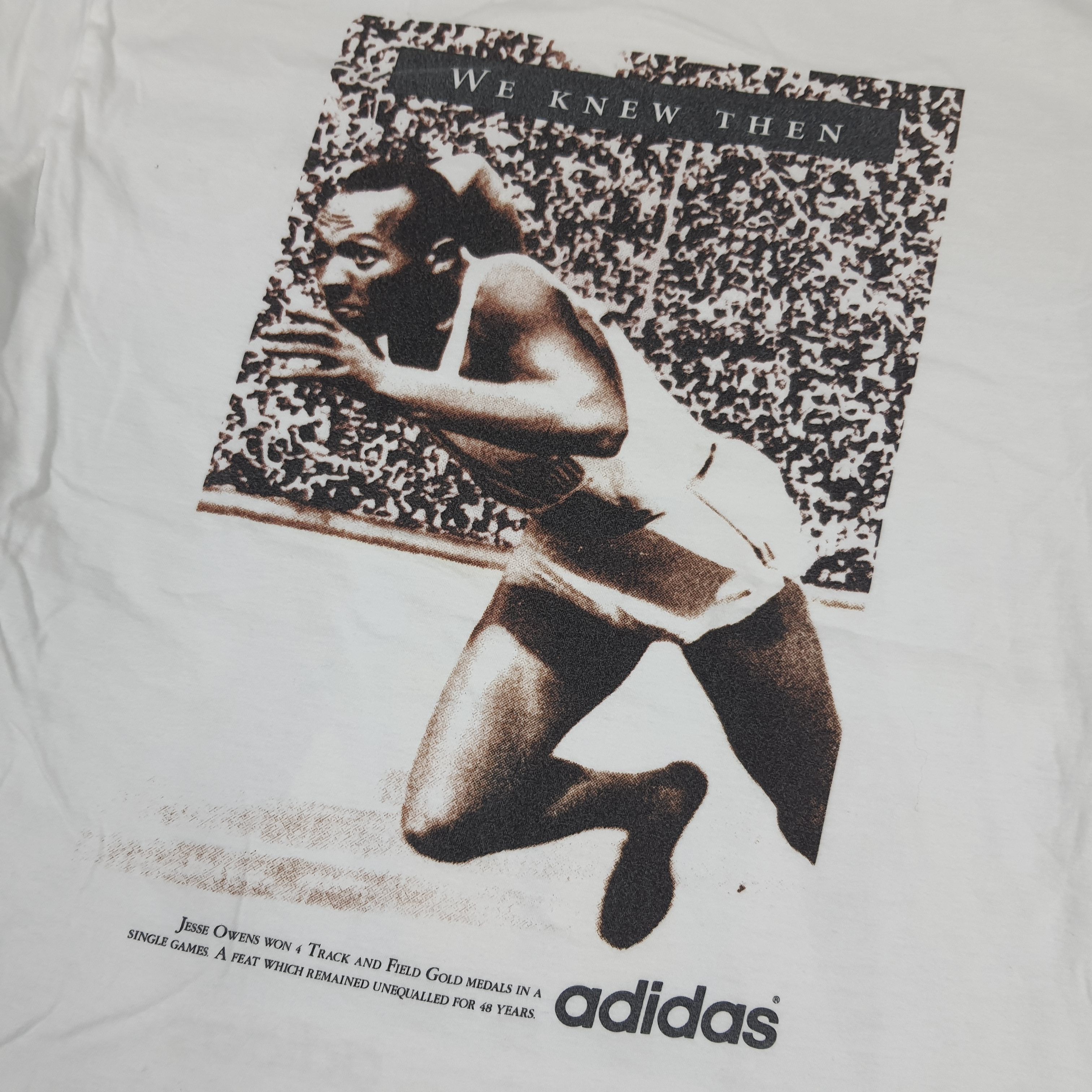 Adidas Vintage Adidas Donovan Bailey Legends Runner T-shirt Size US M / EU 48-50 / 2 - 4 Thumbnail